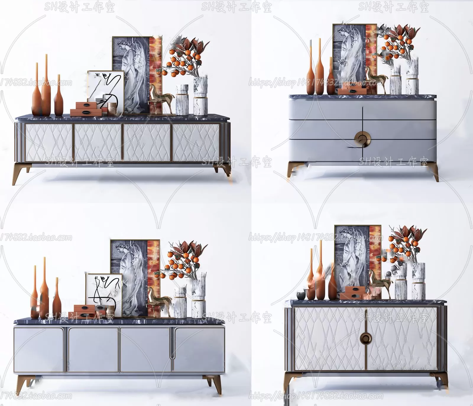 TV Cabinets – 3D Models – 0070