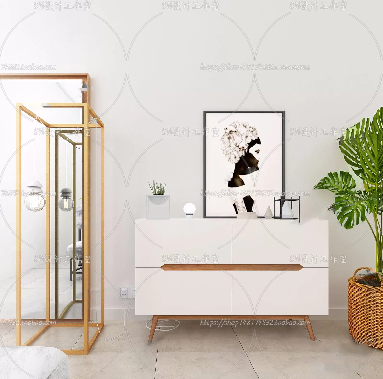 TV Cabinets – 3D Models – 0082