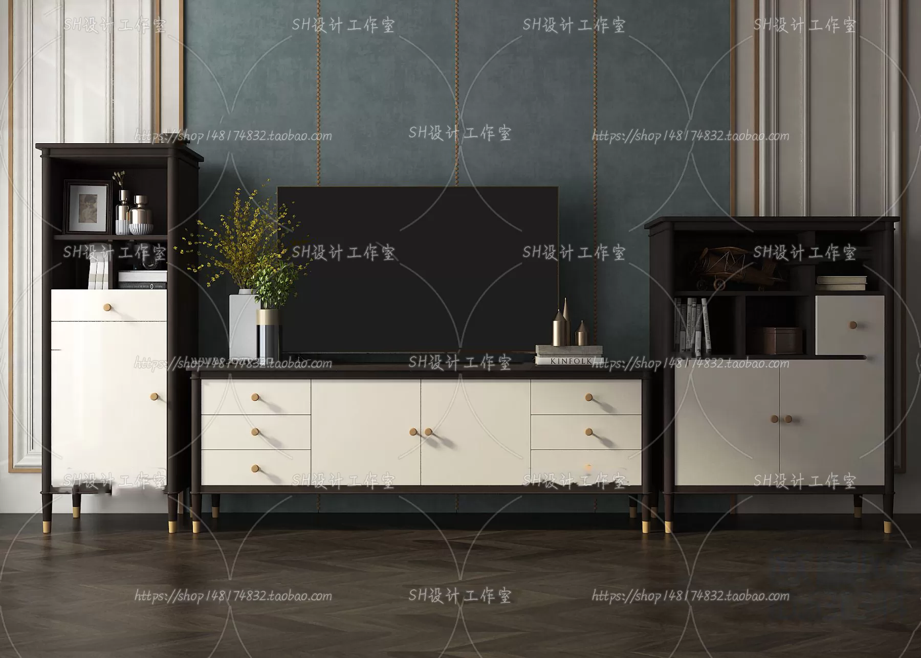 TV Cabinets – 3D Models – 0085