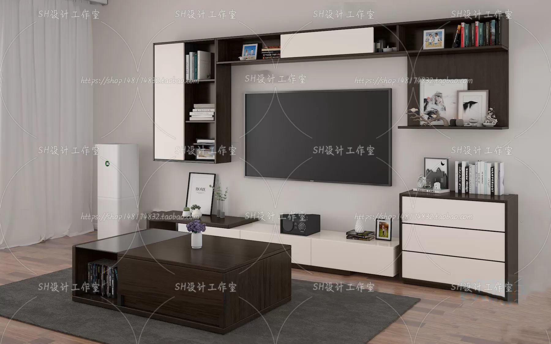 TV Cabinets – 3D Models – 0087