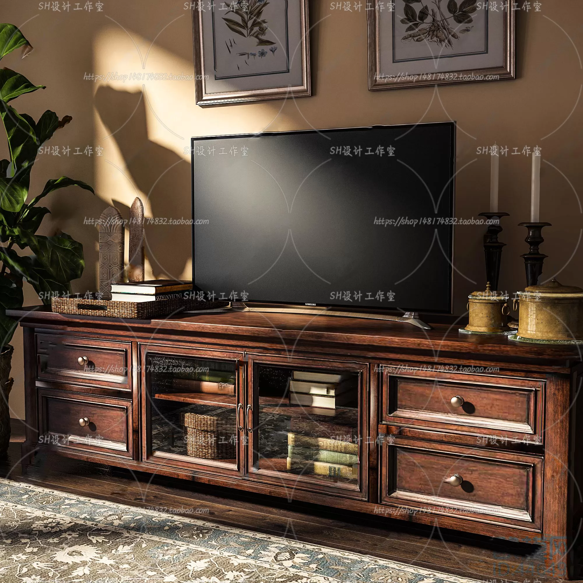 TV Cabinets – 3D Models – 0088