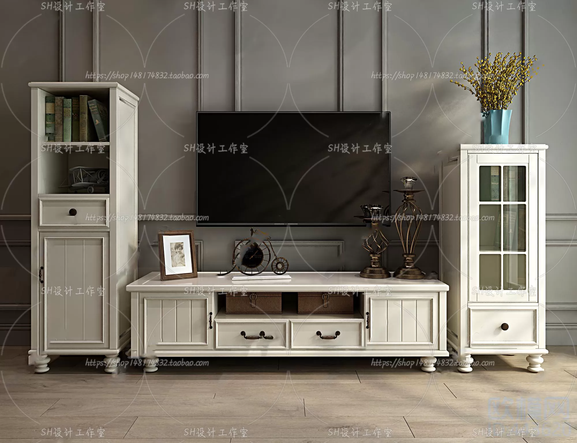 TV Cabinets – 3D Models – 0090