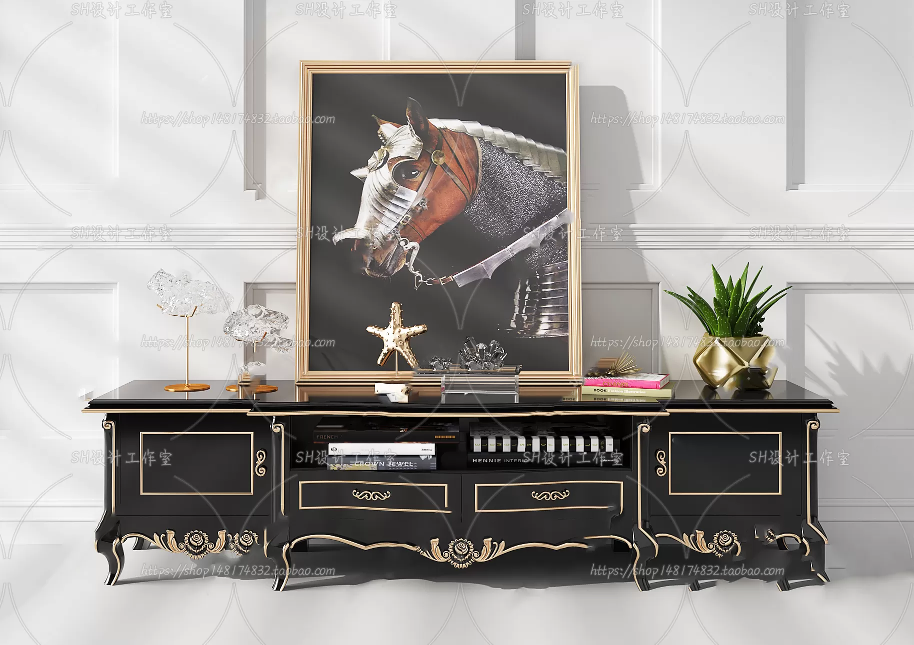 TV Cabinets – 3D Models – 0092