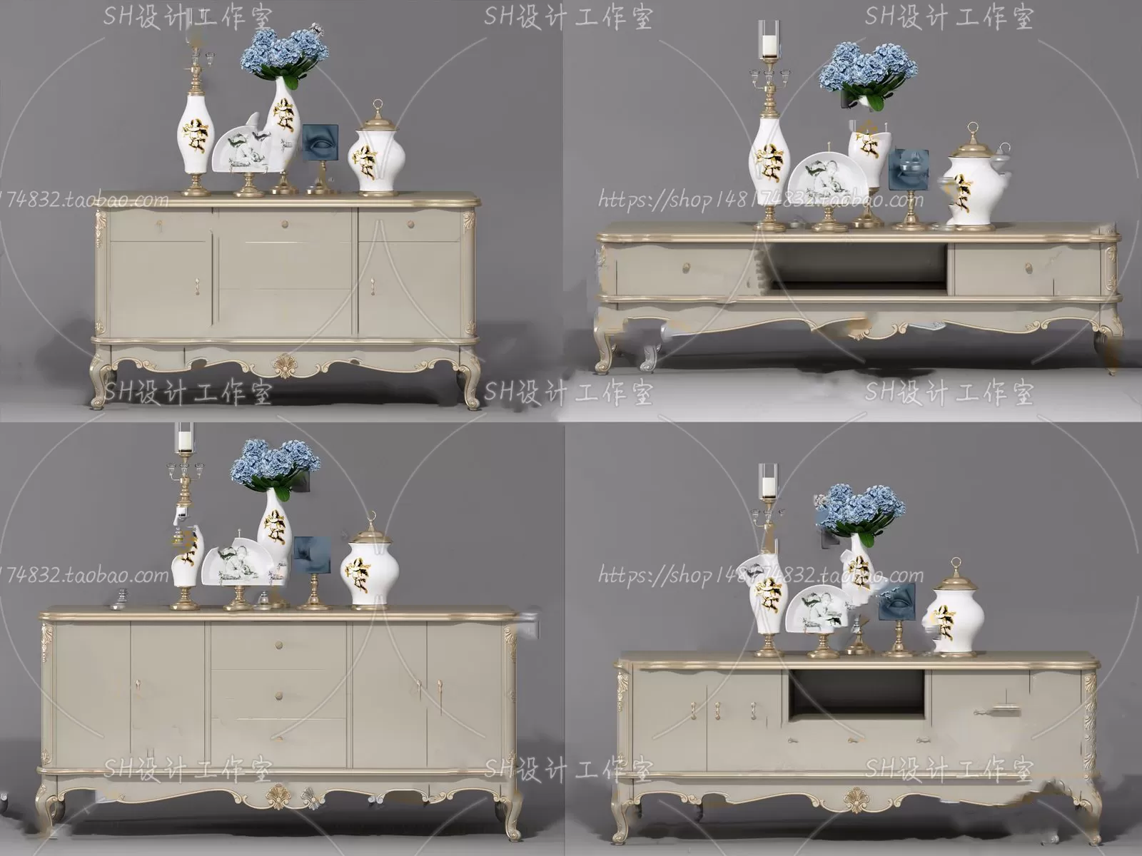 TV Cabinets – 3D Models – 0096