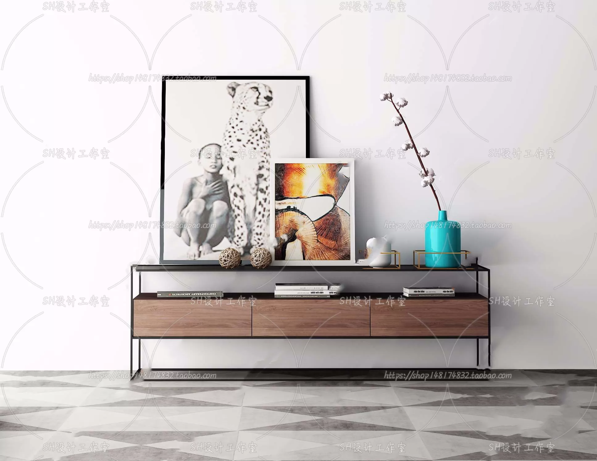 TV Cabinets – 3D Models – 0123