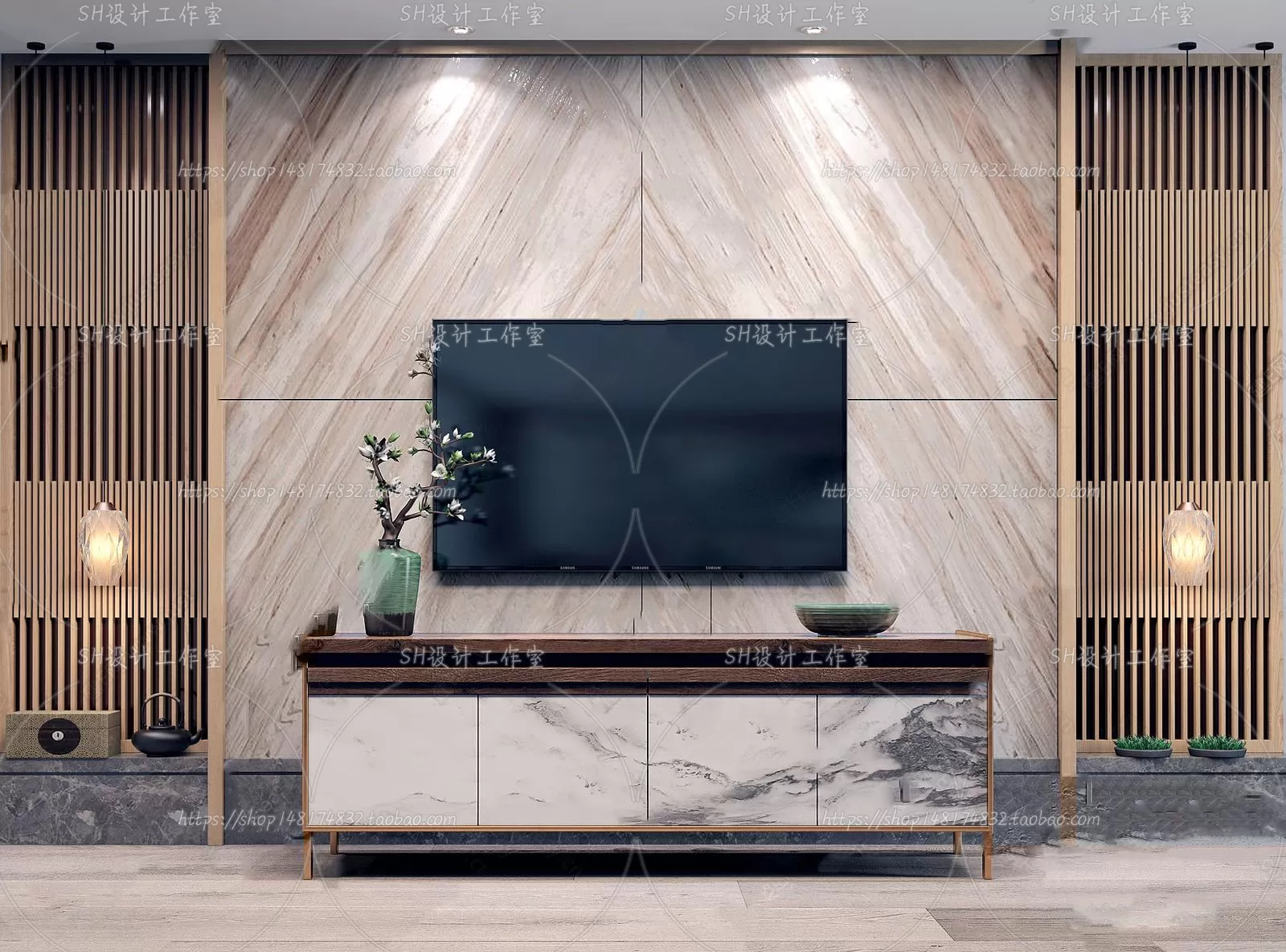 TV Cabinets – 3D Models – 0126