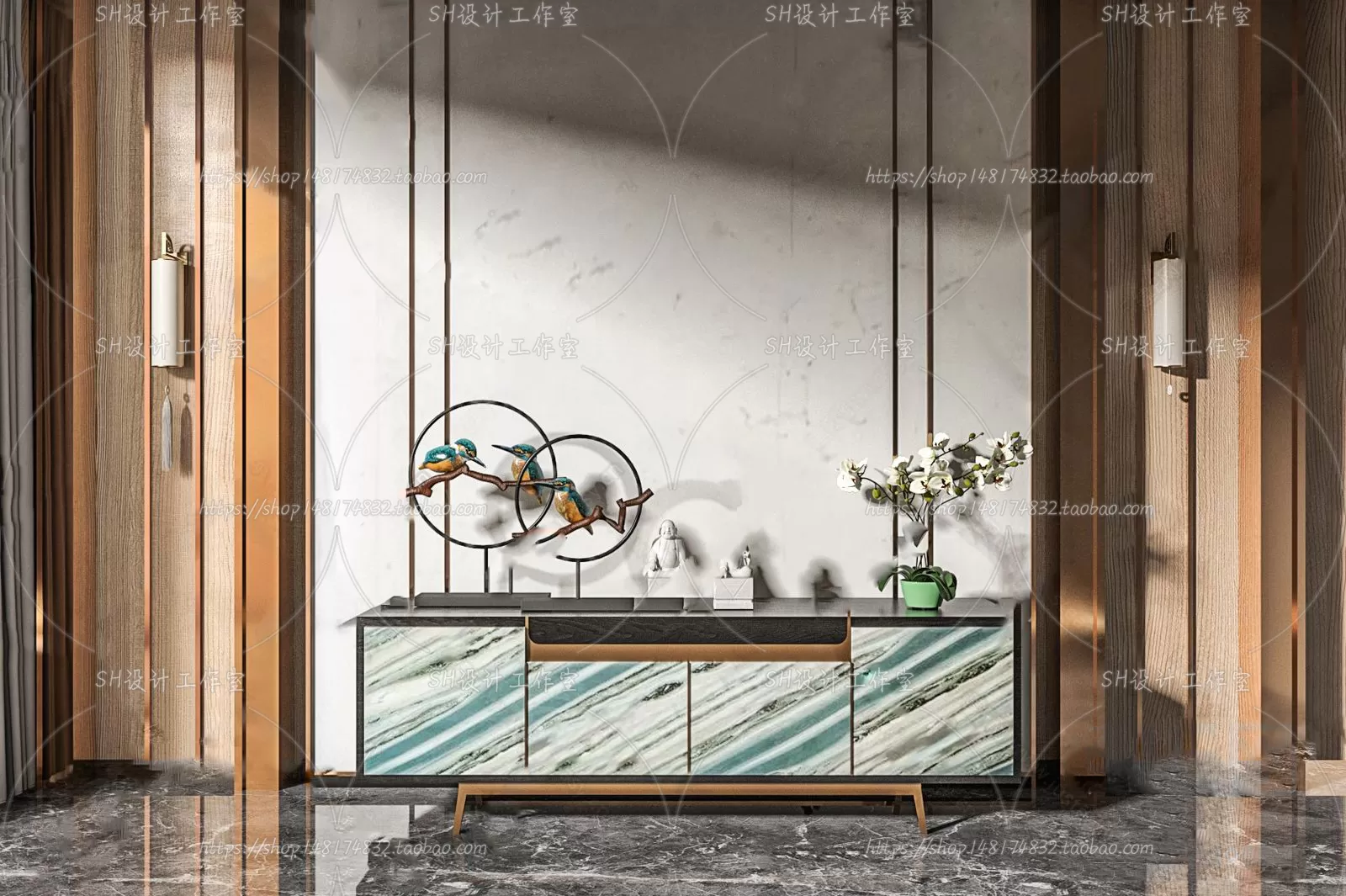 TV Cabinets – 3D Models – 0129