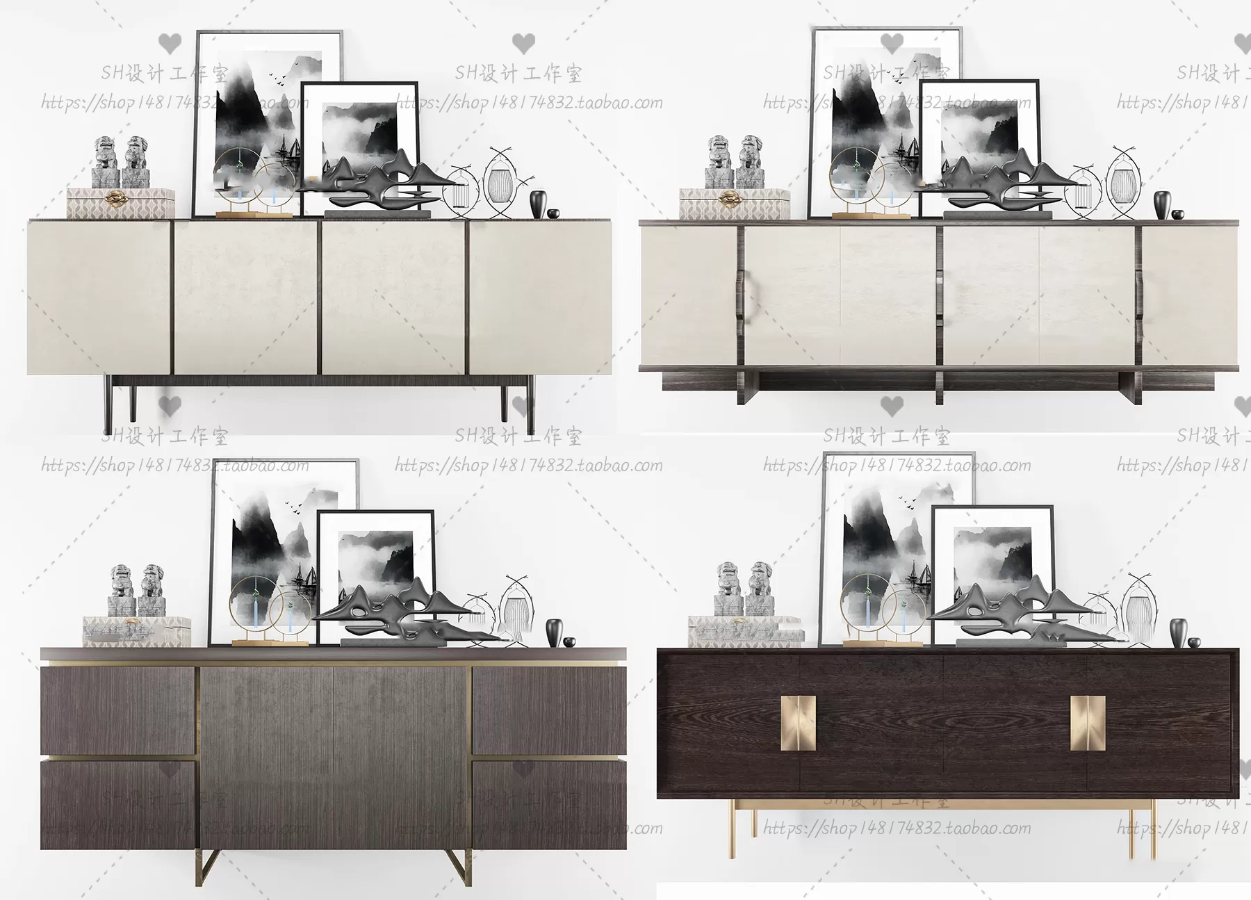 TV Cabinets – 3D Models – 0142