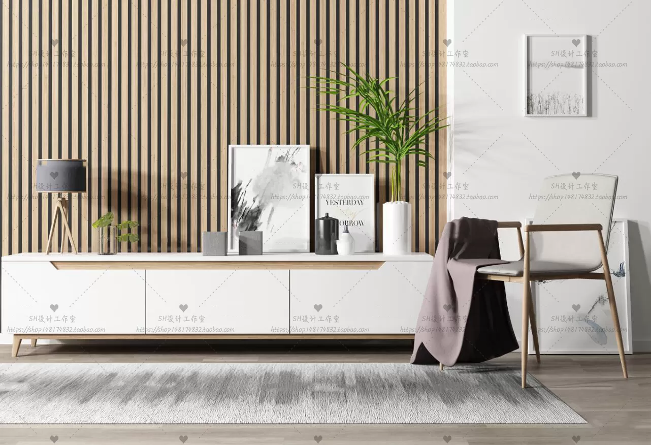 TV Cabinets – 3D Models – 0154