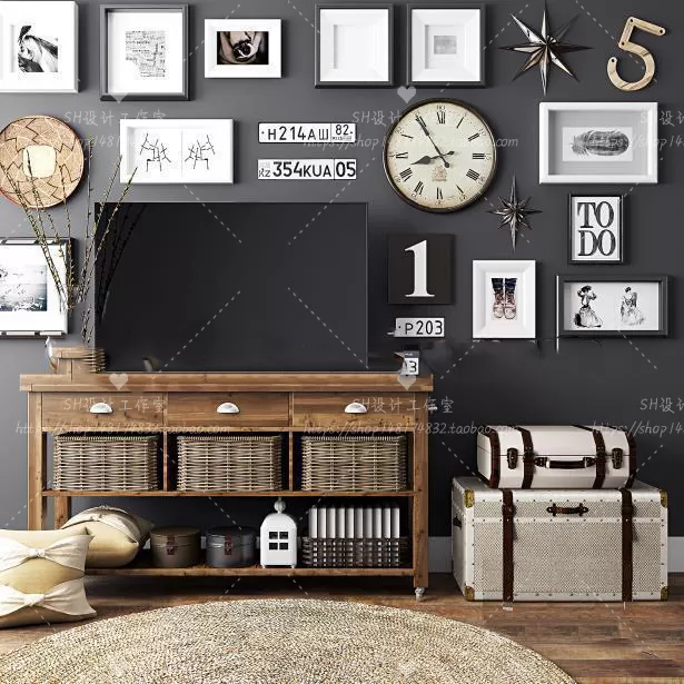 TV Cabinets – 3D Models – 0176