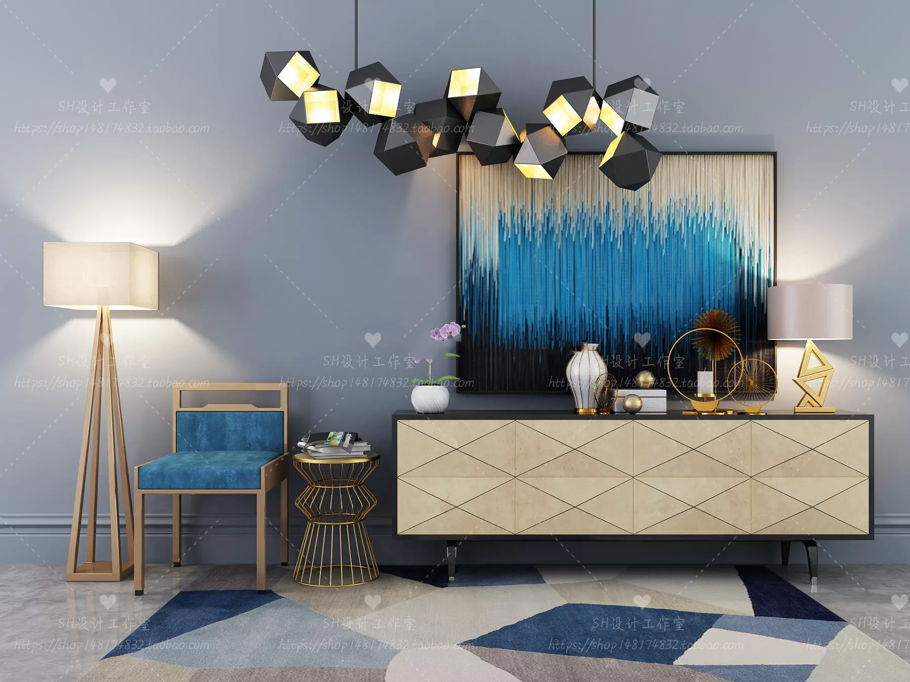 TV Cabinets – 3D Models – 0211