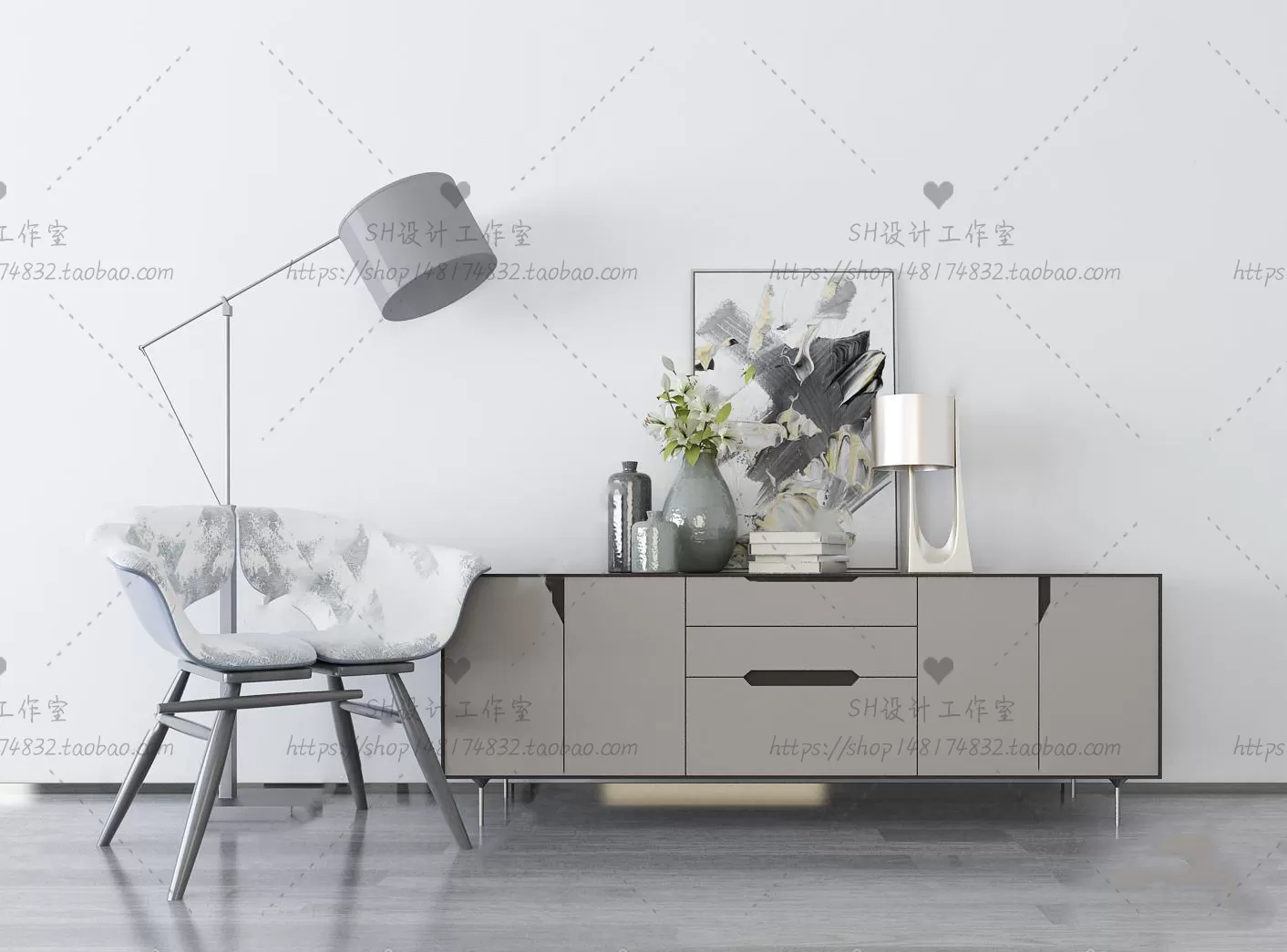 TV Cabinets – 3D Models – 0220