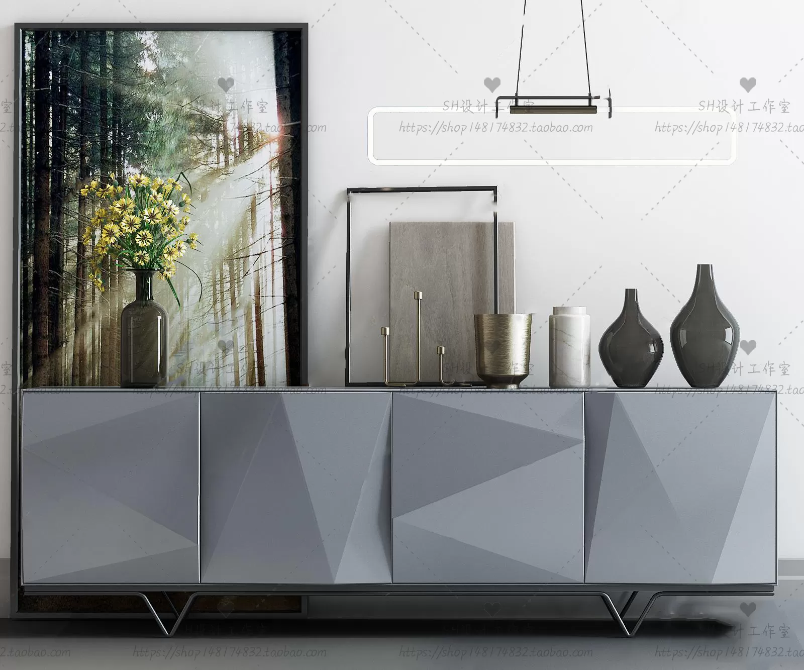 TV Cabinets – 3D Models – 0230