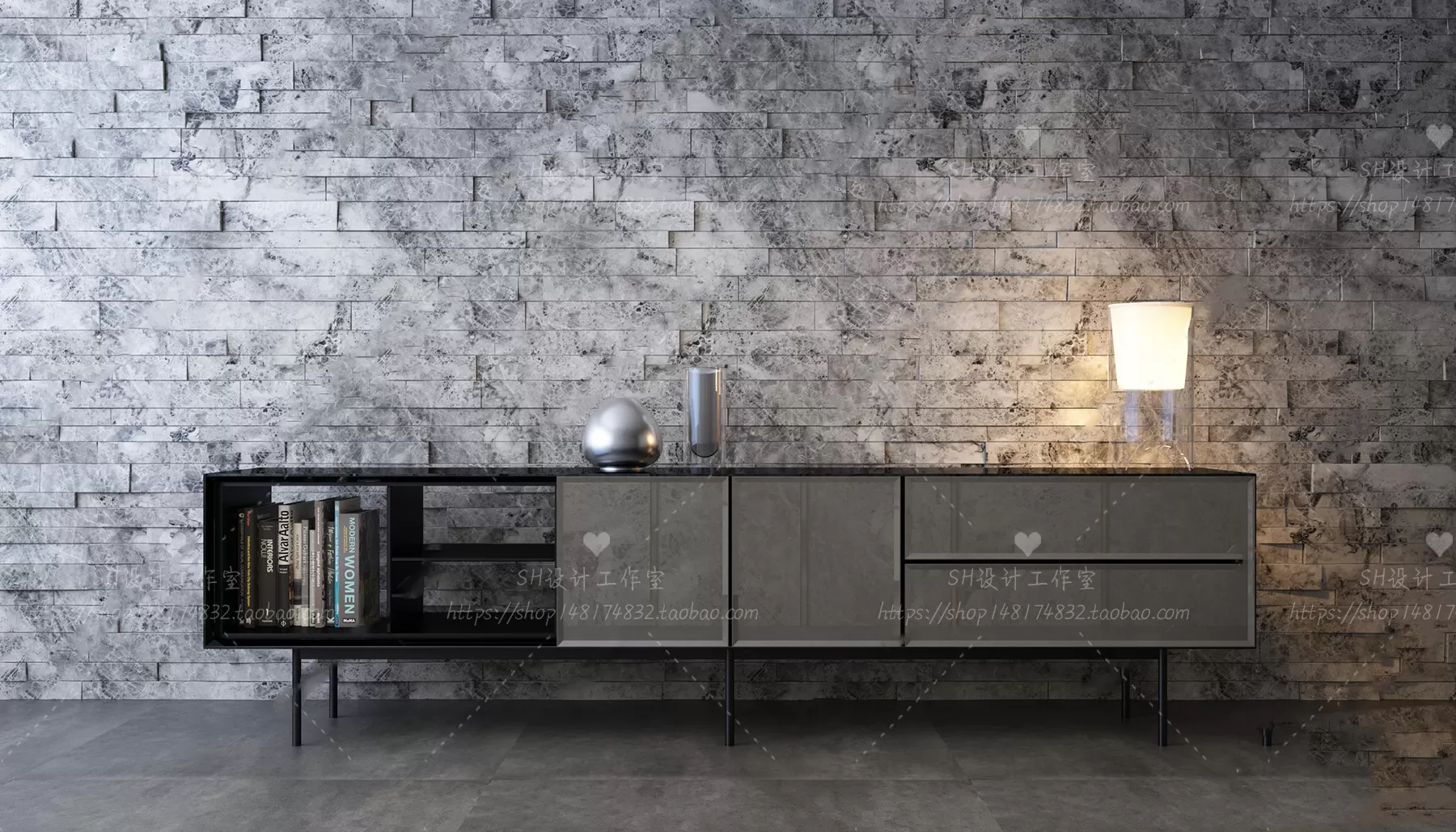 TV Cabinets – 3D Models – 0250