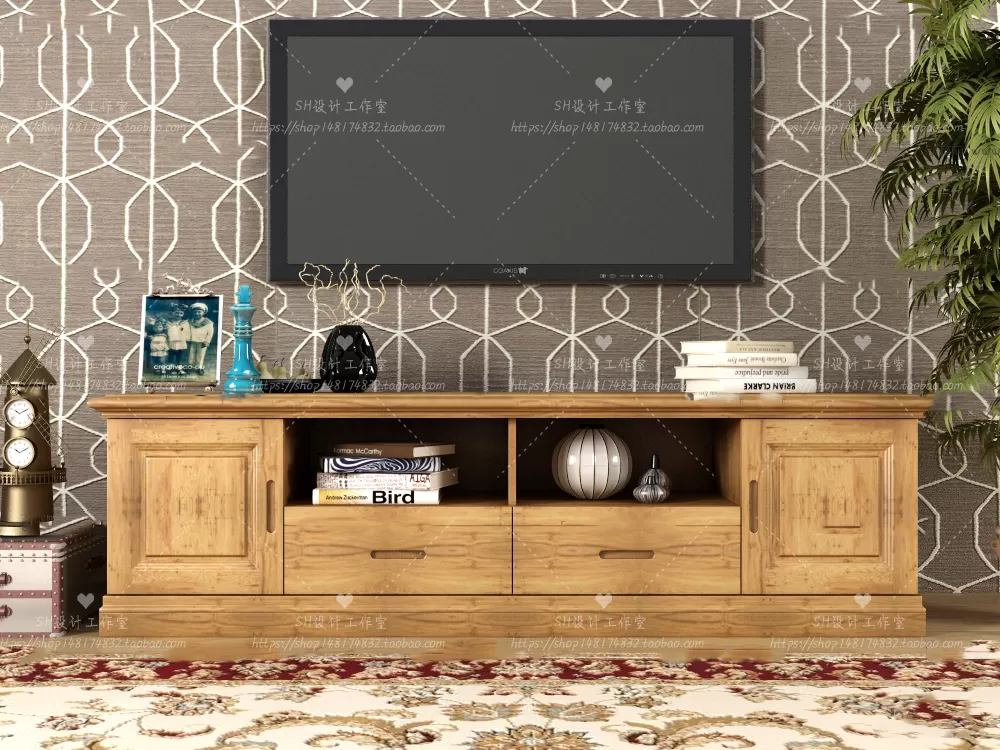 TV Cabinets – 3D Models – 0254