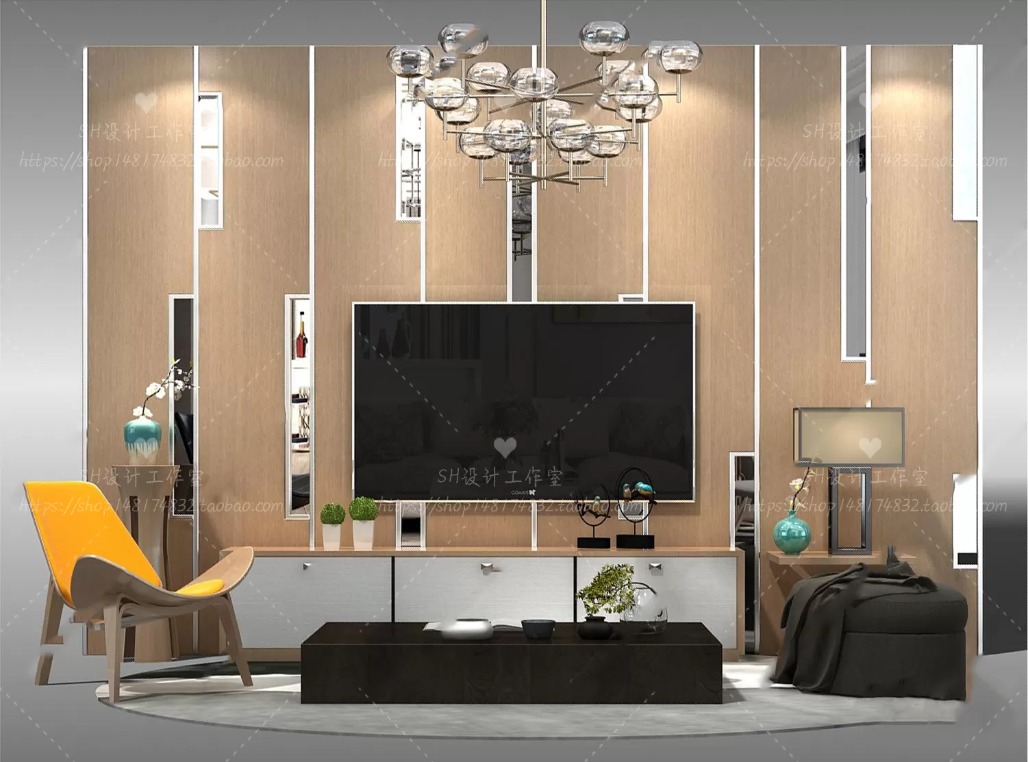 TV Cabinets – 3D Models – 0259