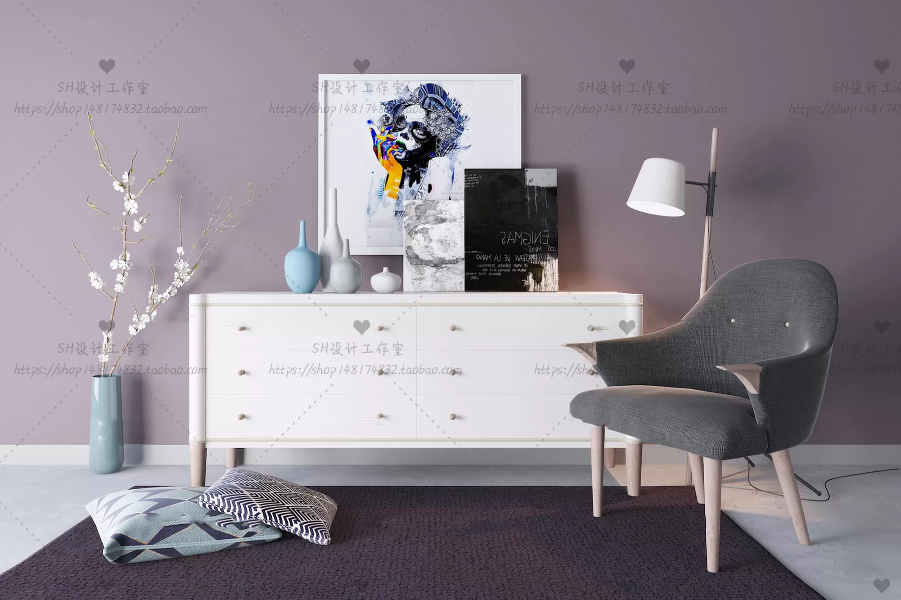 TV Cabinets – 3D Models – 0260