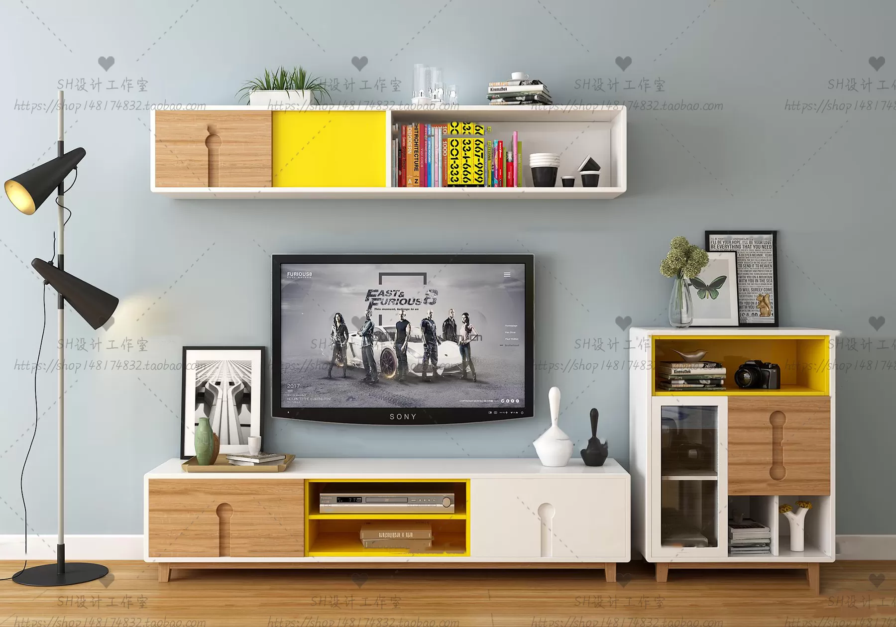 TV Cabinets – 3D Models – 0265