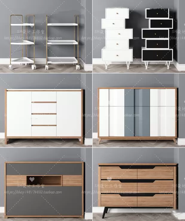 TV Cabinets – 3D Models – 0273