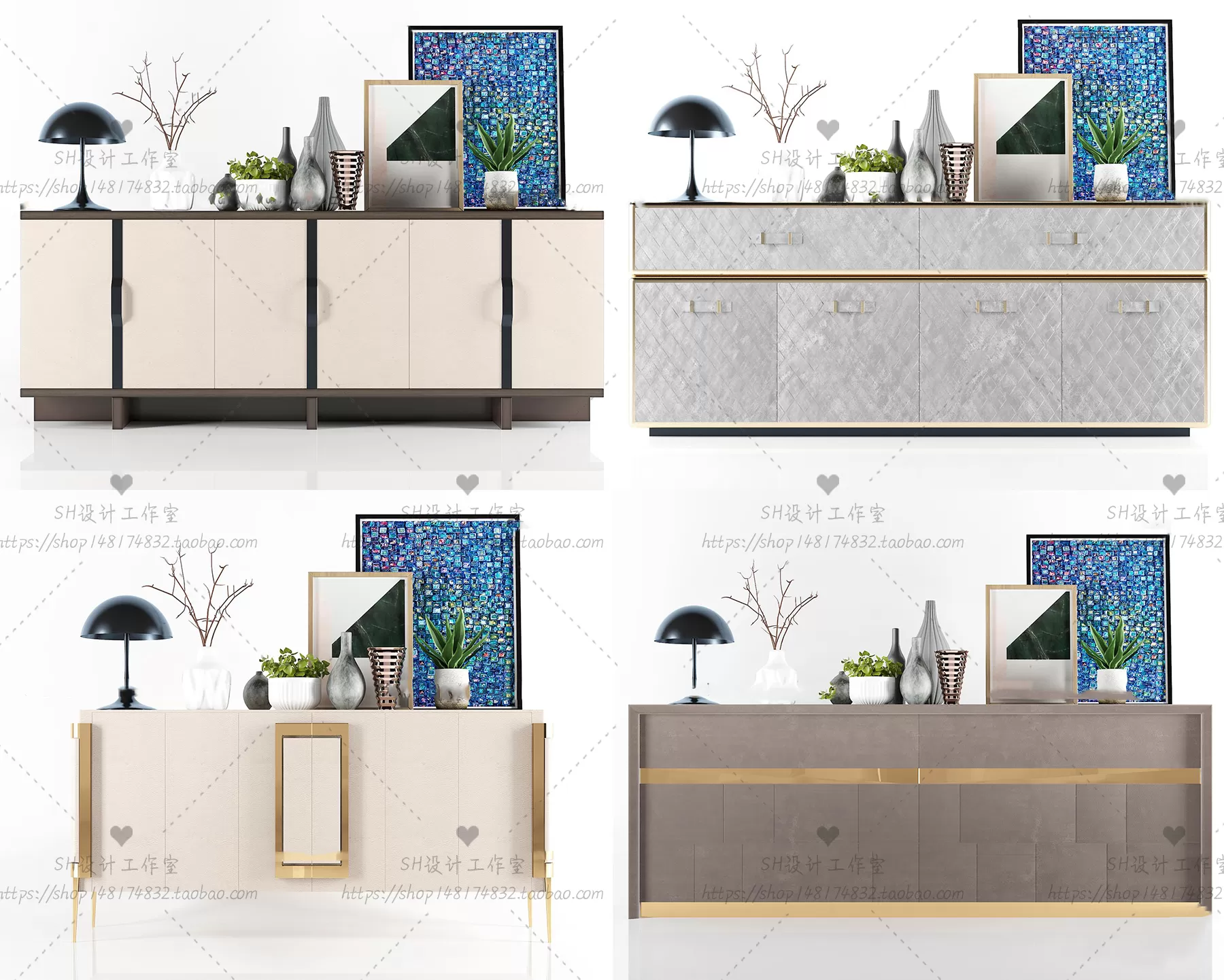 TV Cabinets – 3D Models – 0285