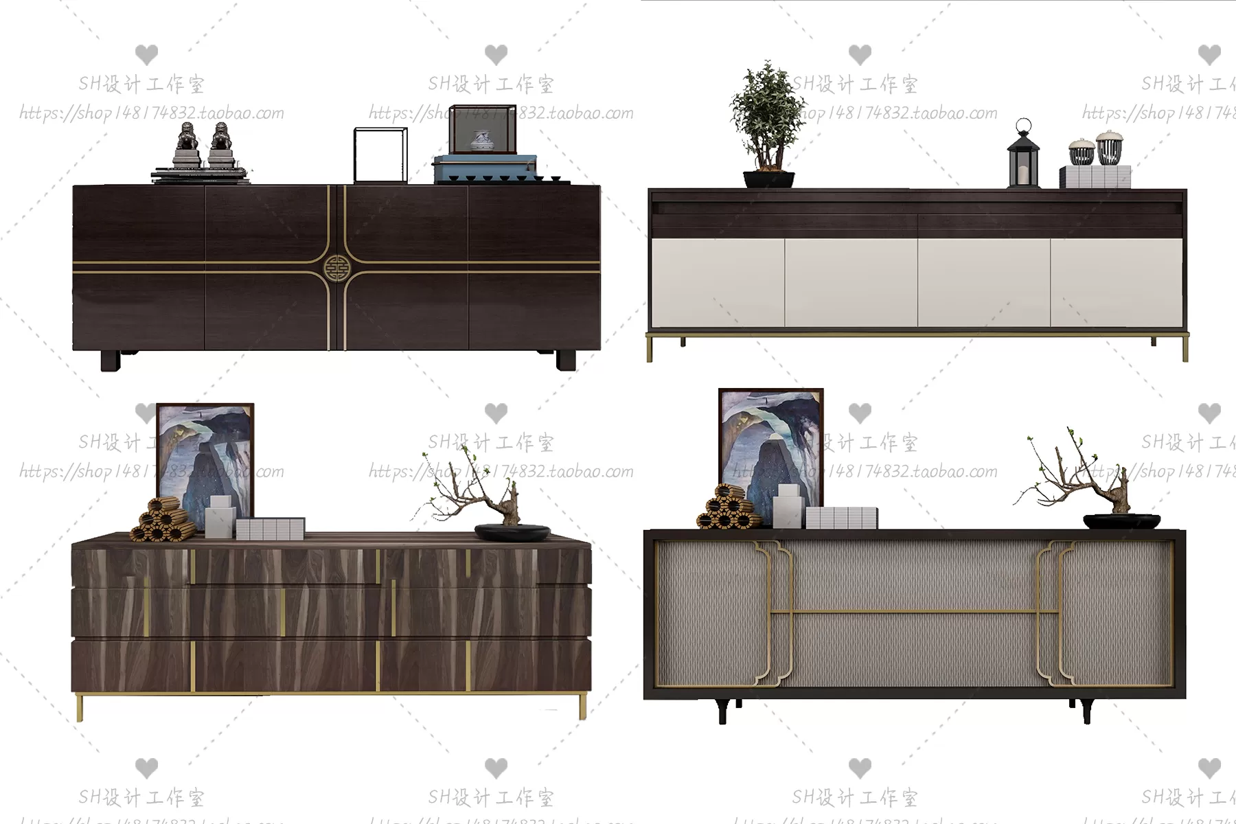 TV Cabinets – 3D Models – 0289