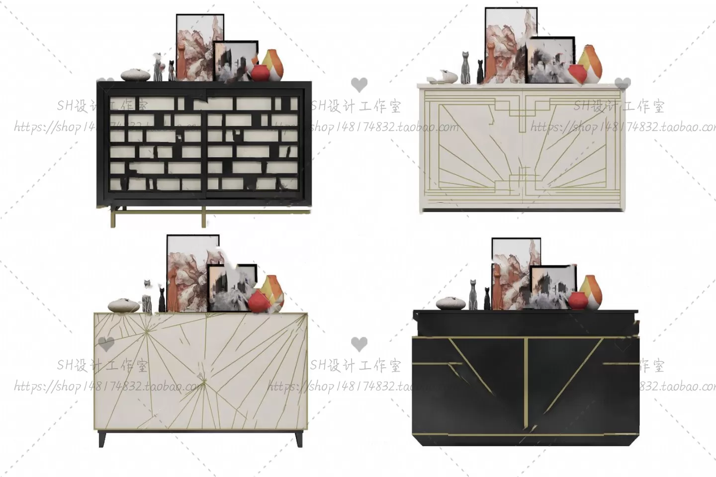 TV Cabinets – 3D Models – 0290