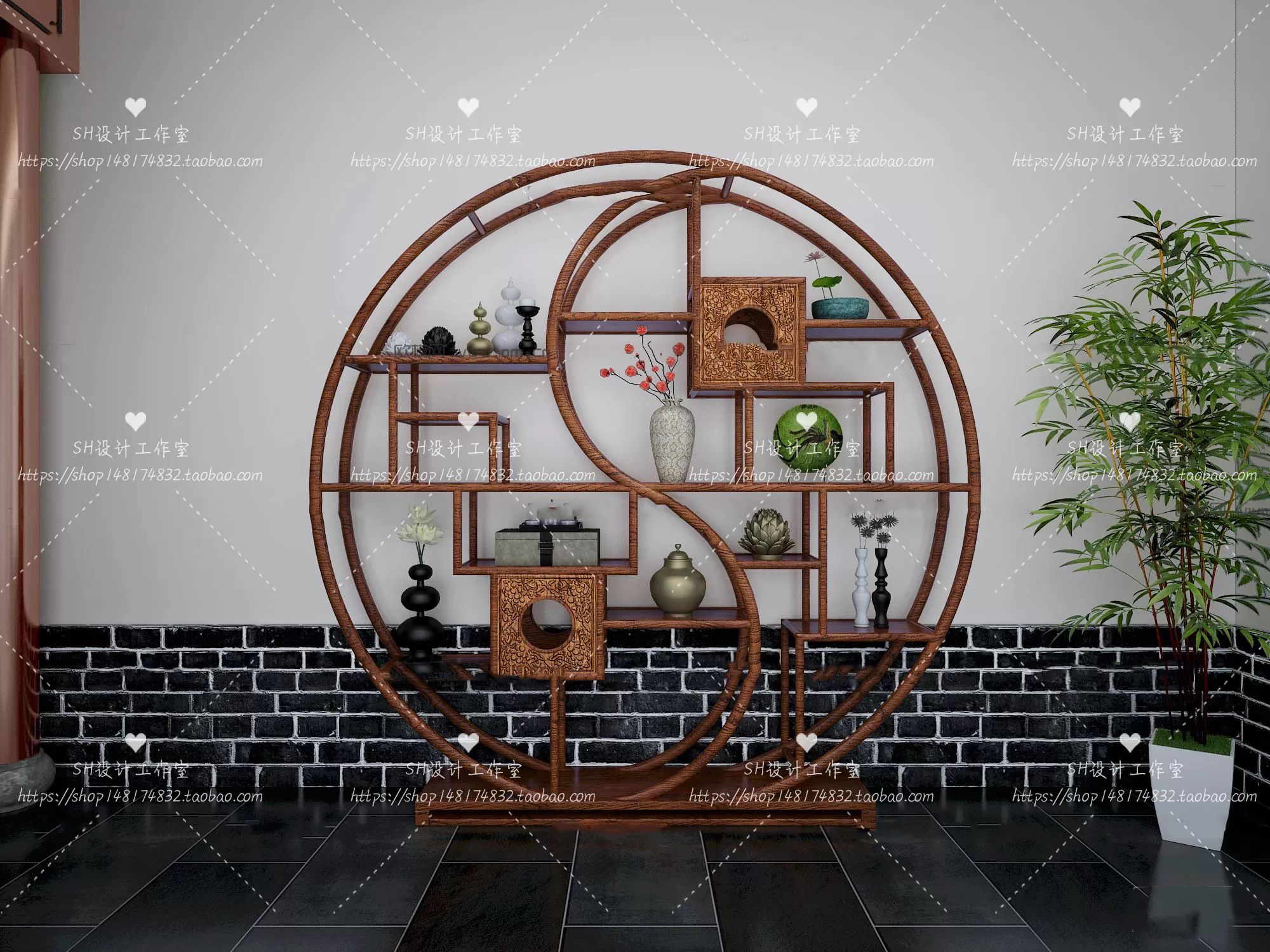 Decorative Cabinets – 3D Models – 0018