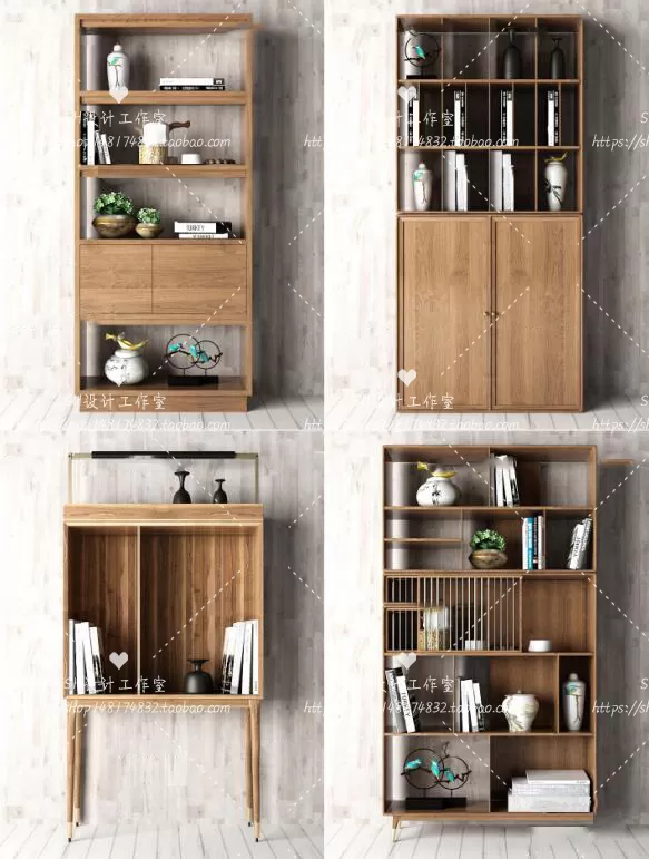 Decorative Cabinets – 3D Models – 0028