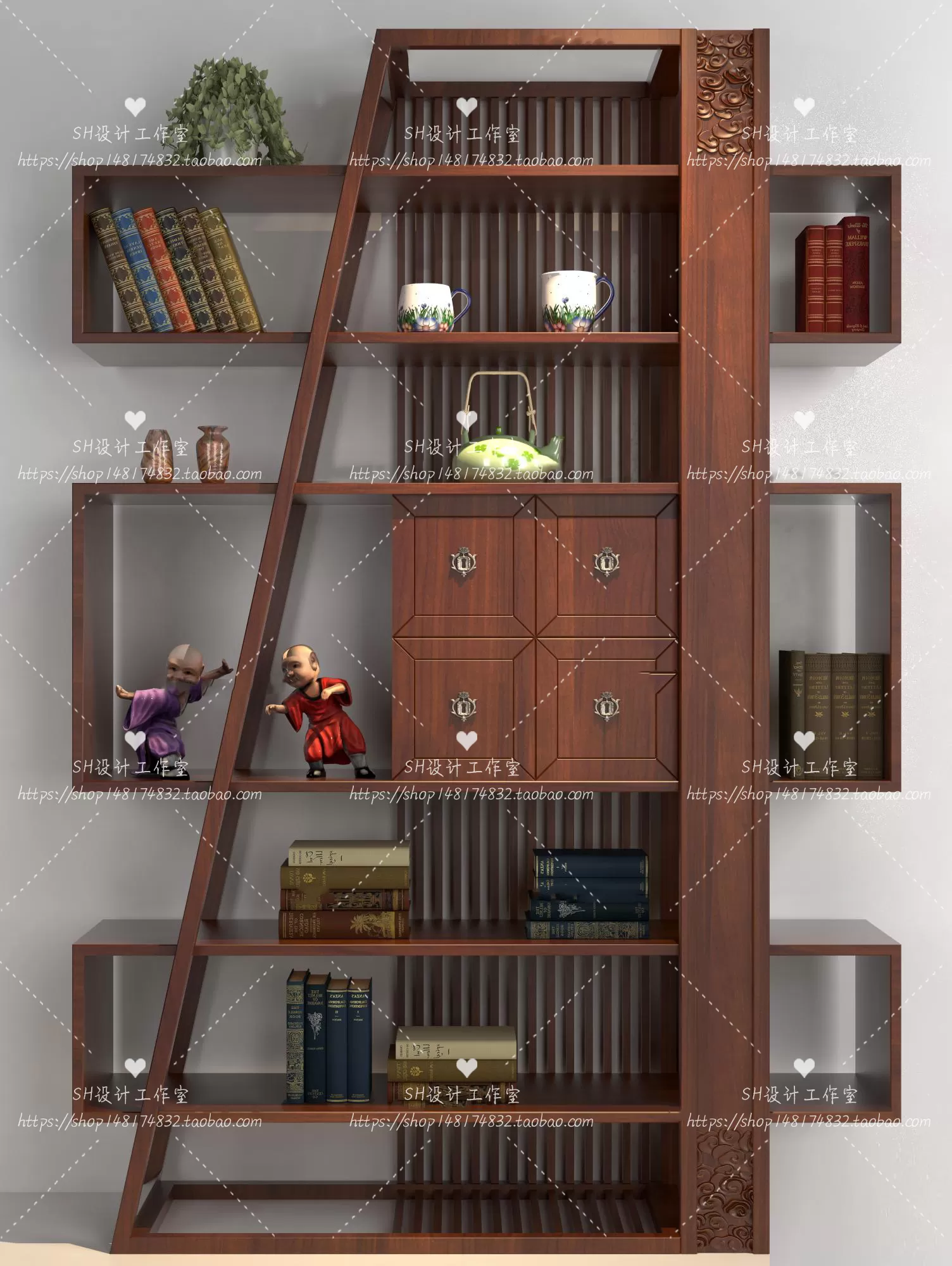 Decorative Cabinets – 3D Models – 0032