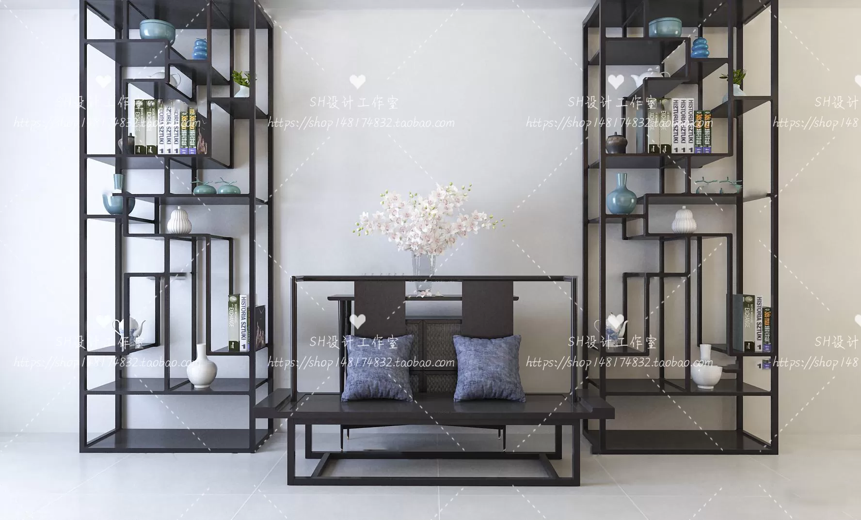 Decorative Cabinets – 3D Models – 0037