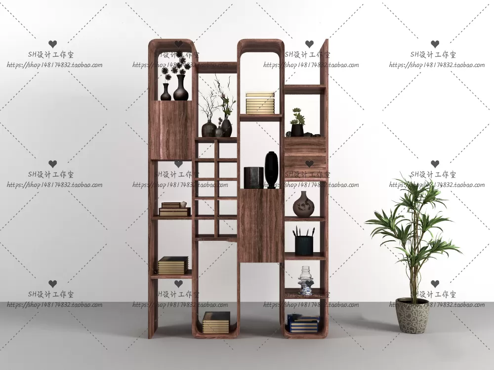 Decorative Cabinets – 3D Models – 0072