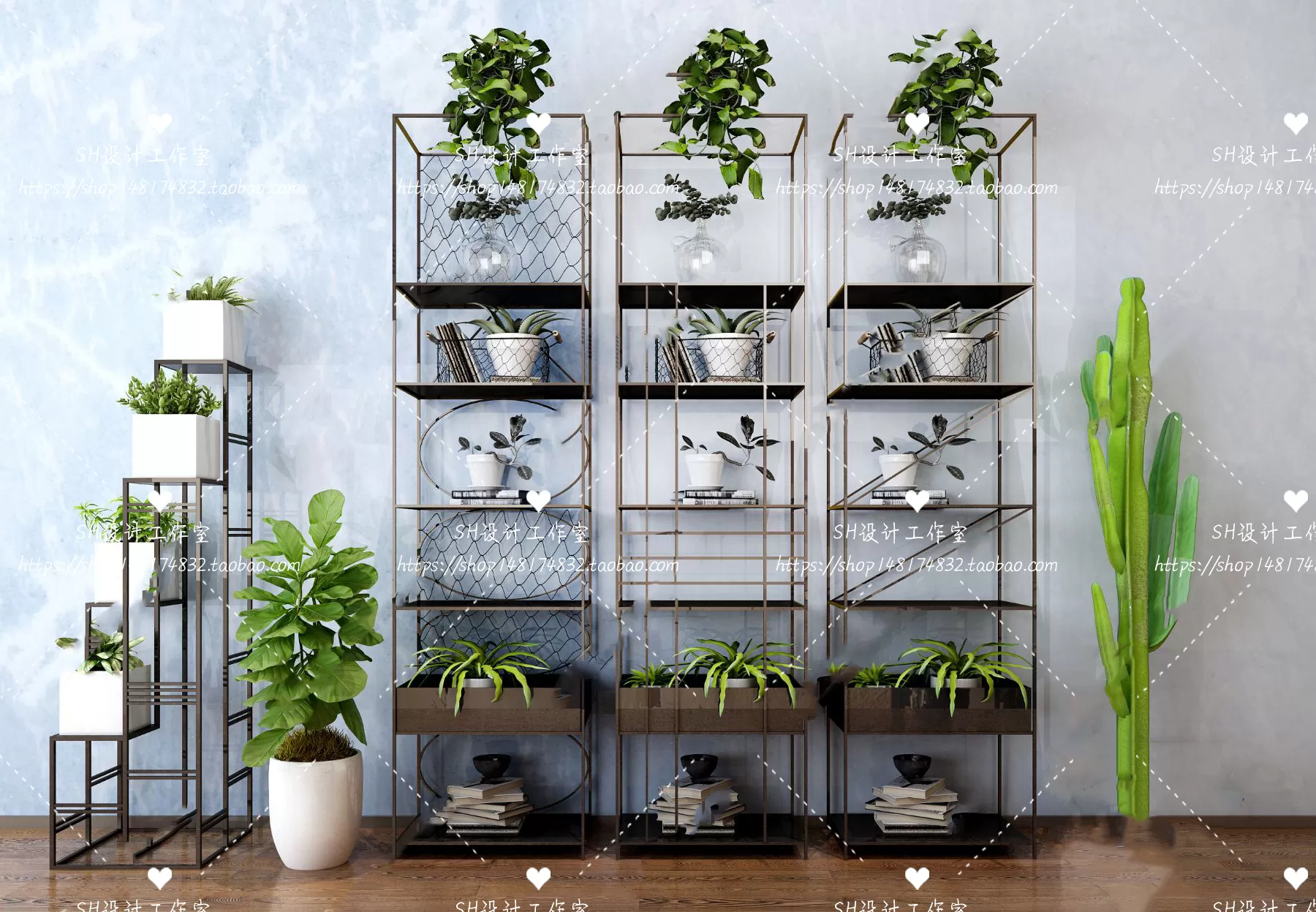 Decorative Cabinets – 3D Models – 0085