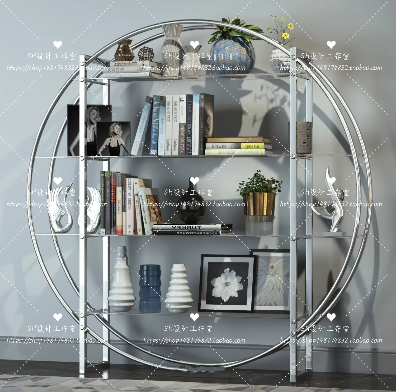 Decorative Cabinets – 3D Models – 0093