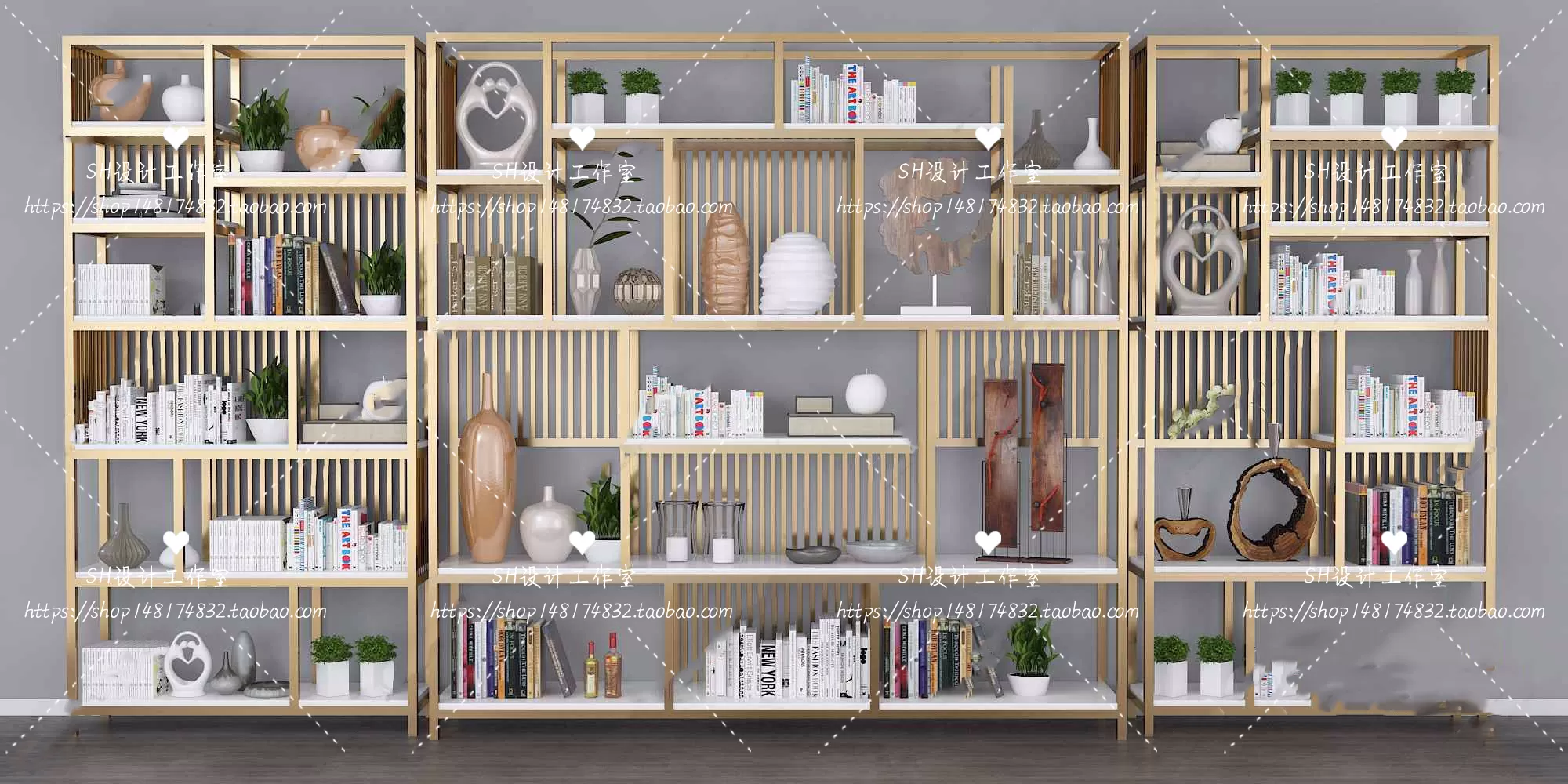 Decorative Cabinets – 3D Models – 0098