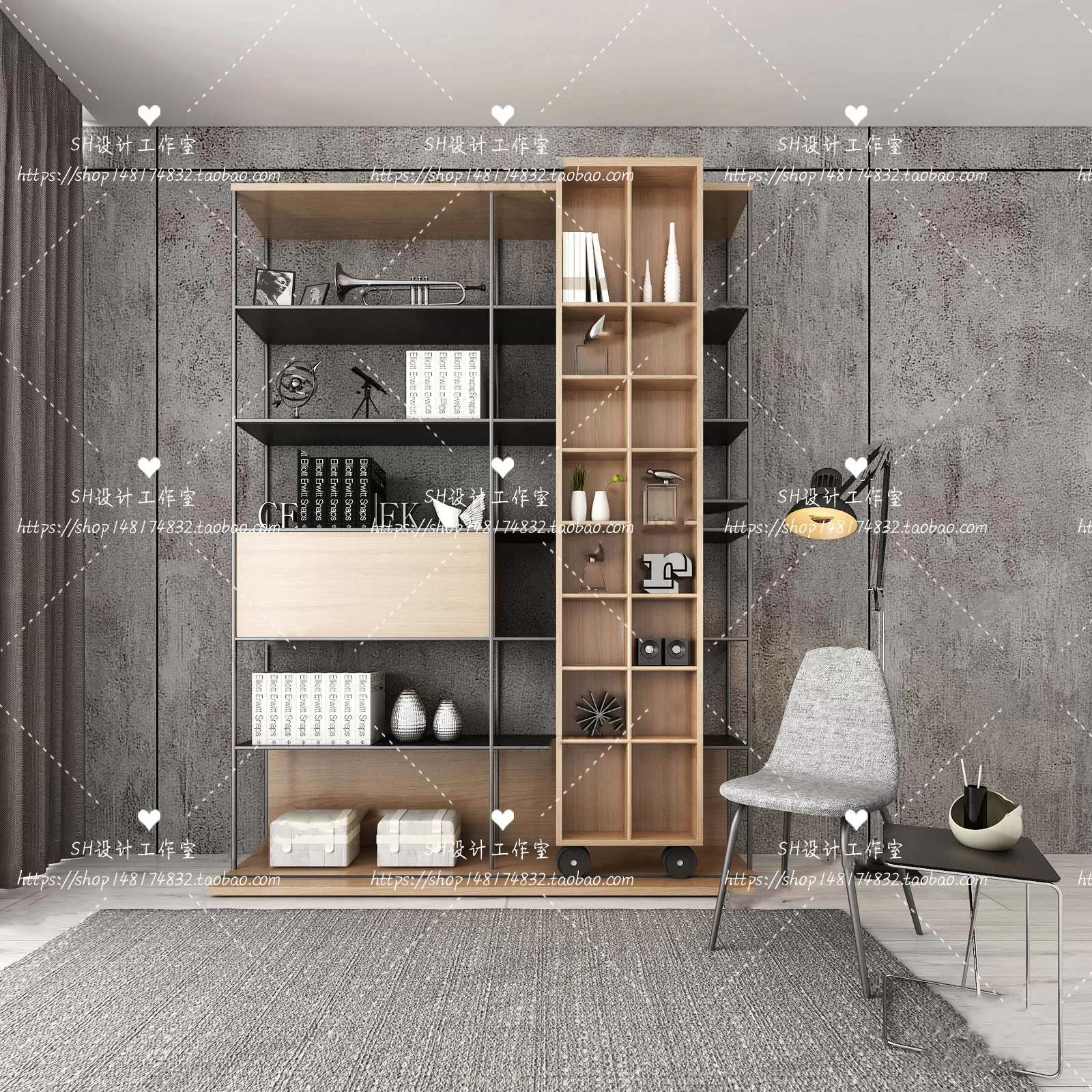 Decorative Cabinets – 3D Models – 0099