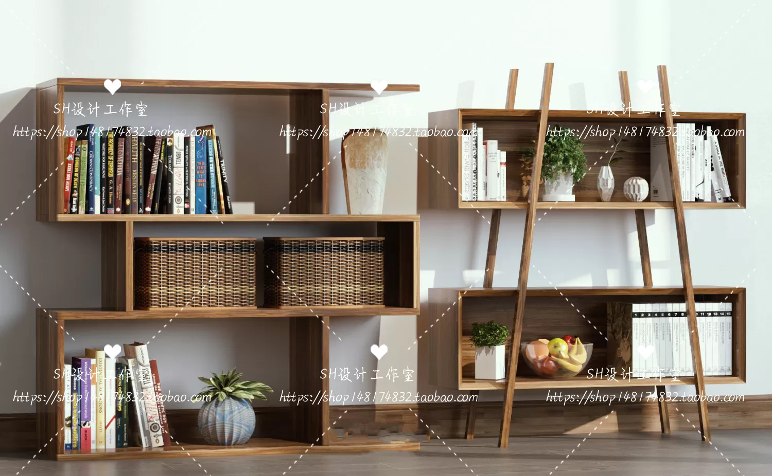 Decorative Cabinets – 3D Models – 0112