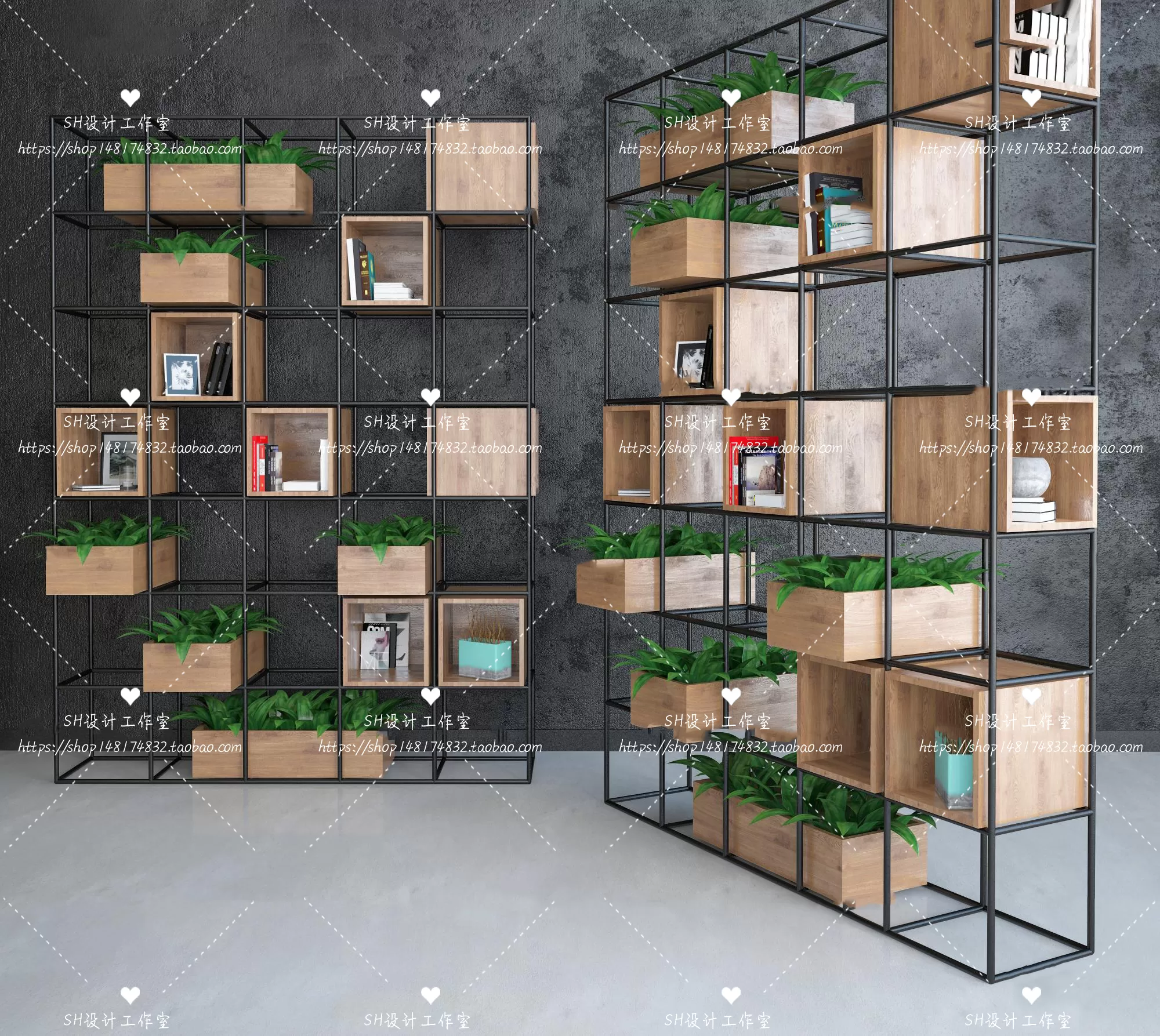 Decorative Cabinets – 3D Models – 0138