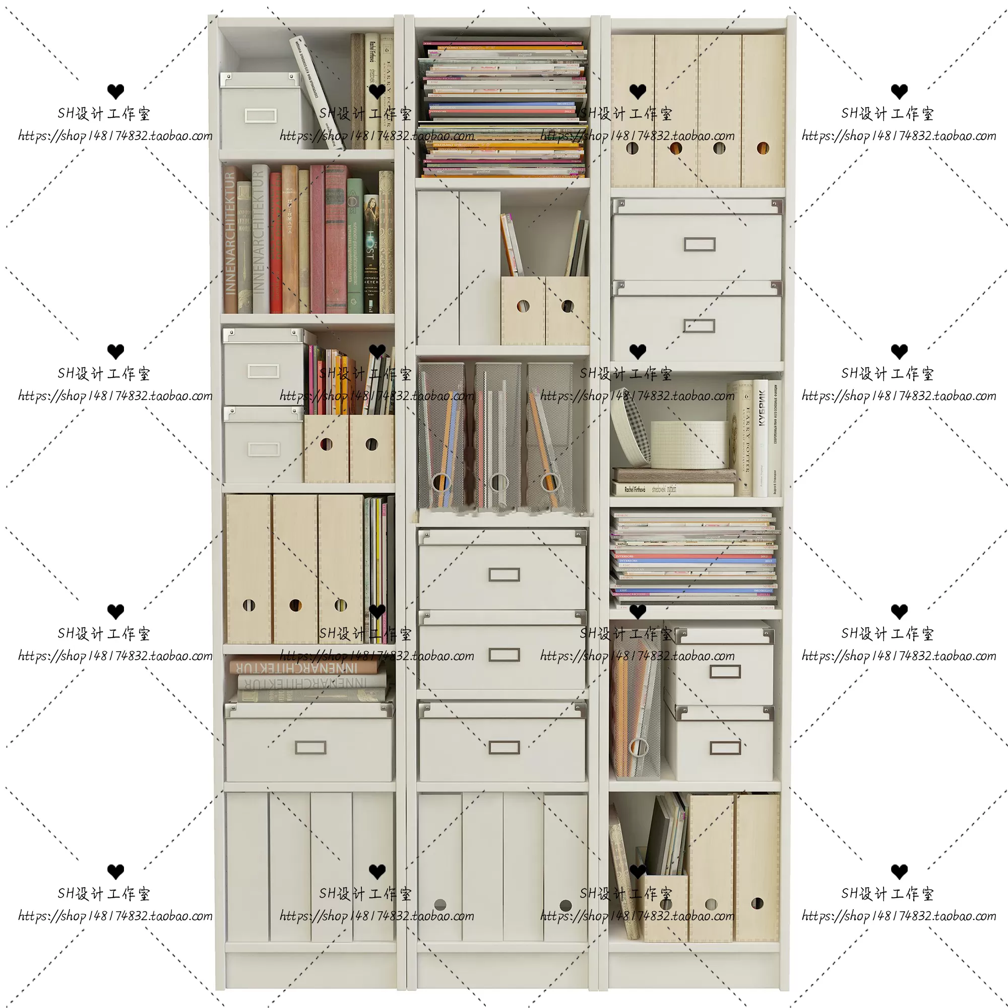 Decorative Cabinets – 3D Models – 0161