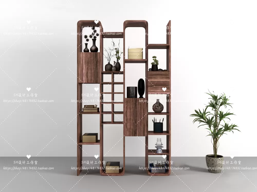 Decorative Cabinets – 3D Models – 0164