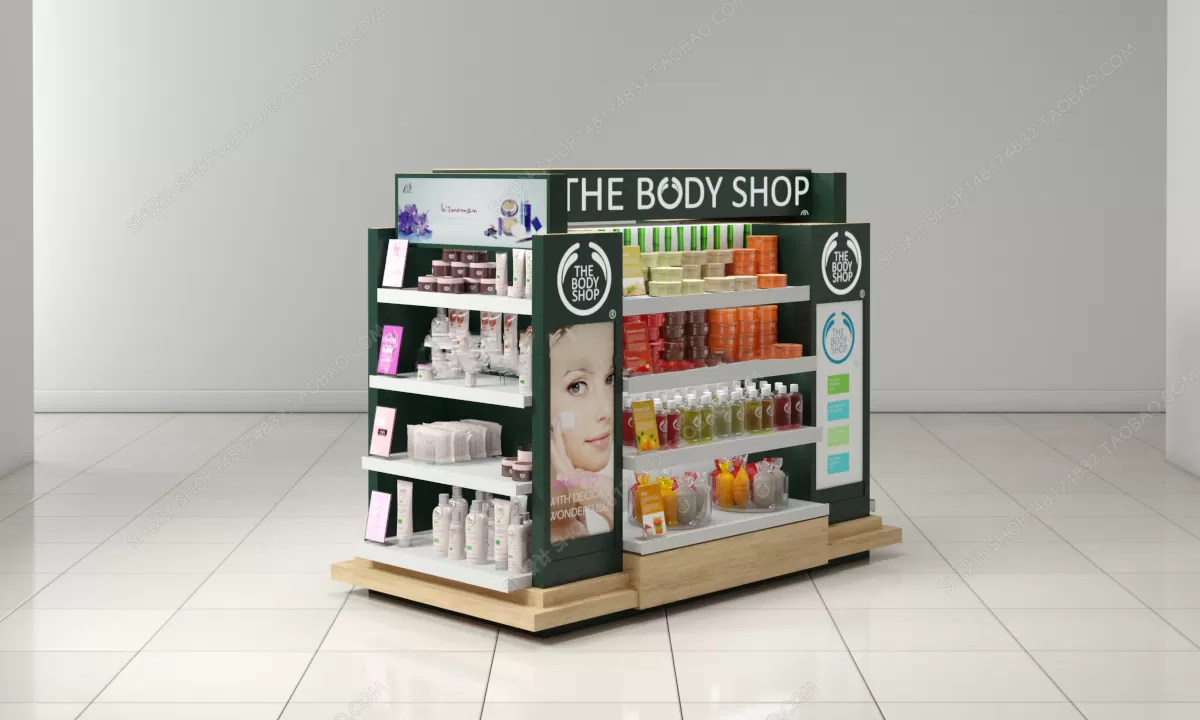 Supermarket Shelf Cabinet – 3D Models – 0001