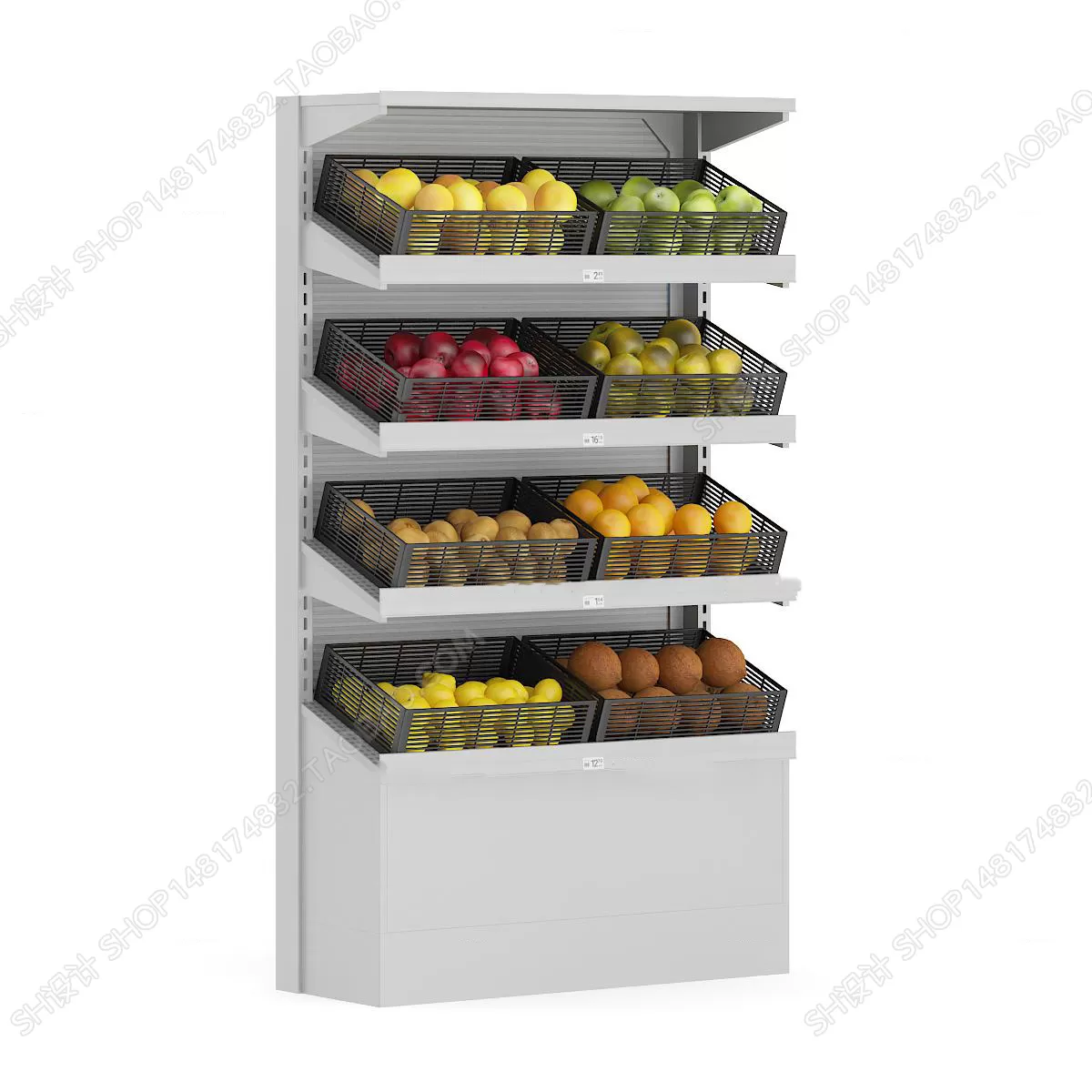 Supermarket Shelf Cabinet – 3D Models – 0011