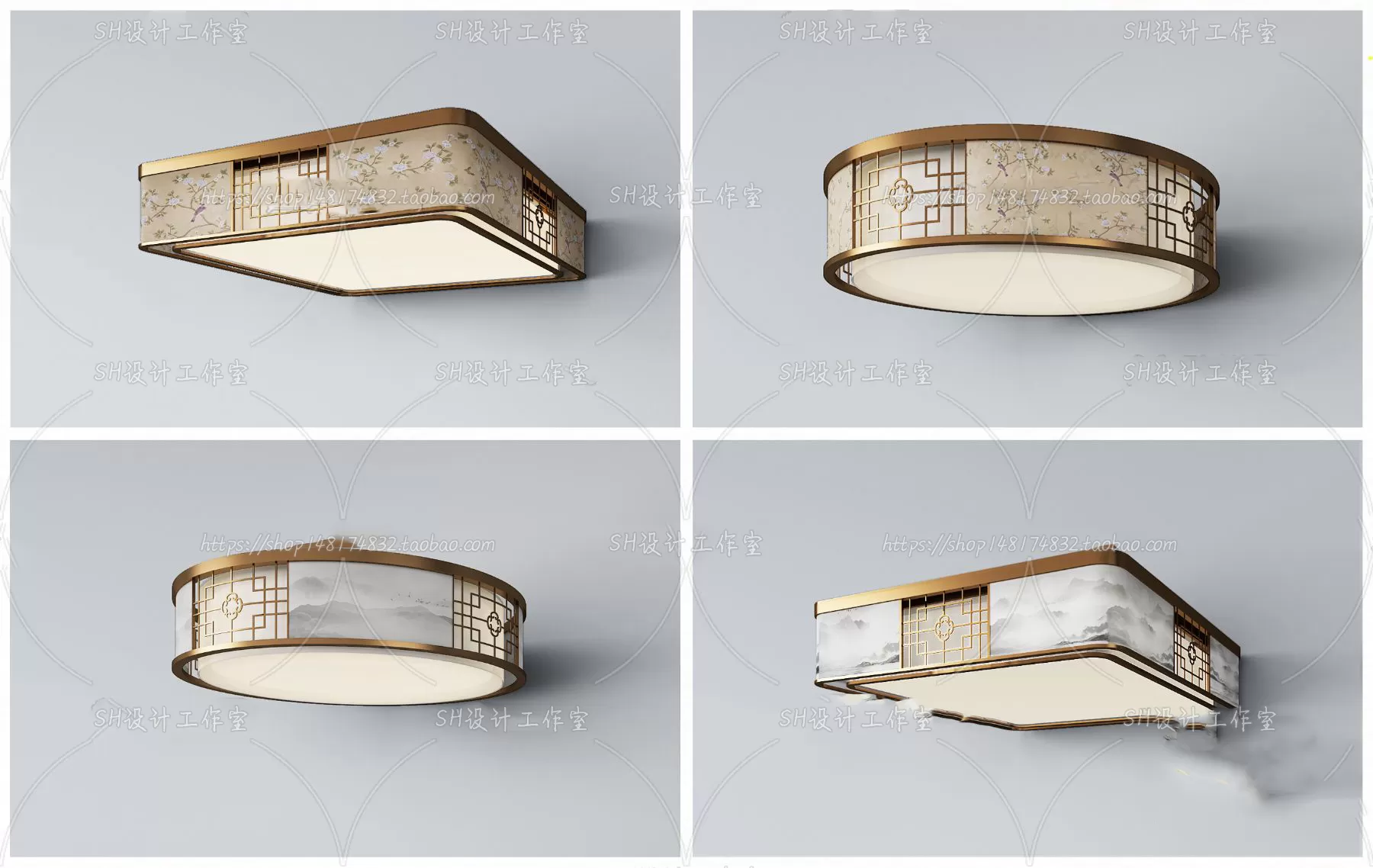 Lights – Chandelier 3D Models – 0048