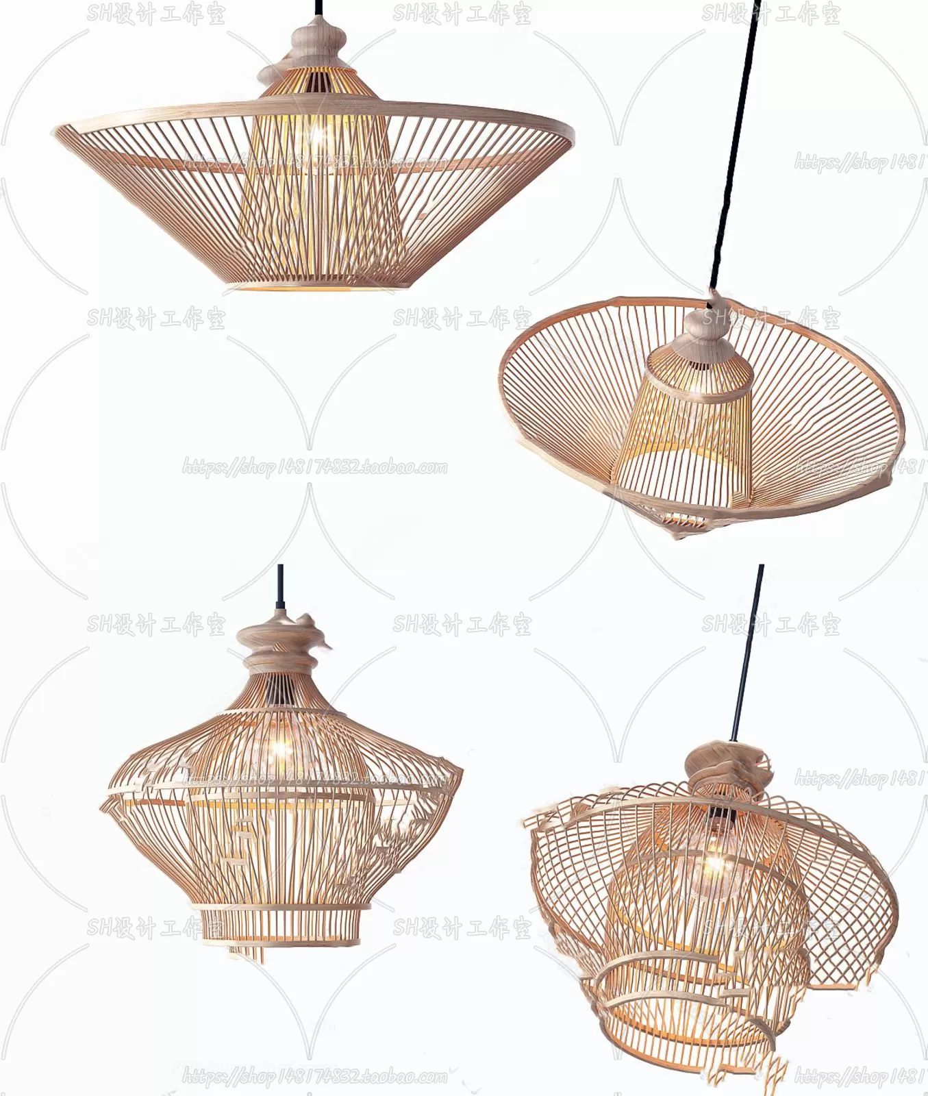 Lights – Chandelier 3D Models – 0051