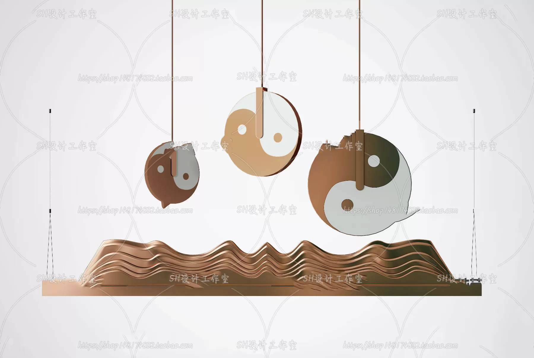 Lights – Chandelier 3D Models – 0053