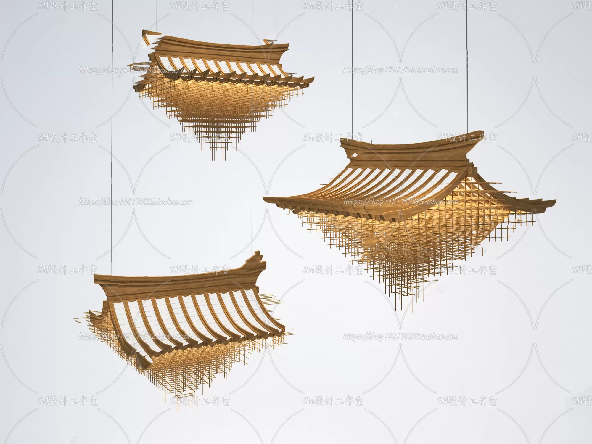 Lights – Chandelier 3D Models – 0073