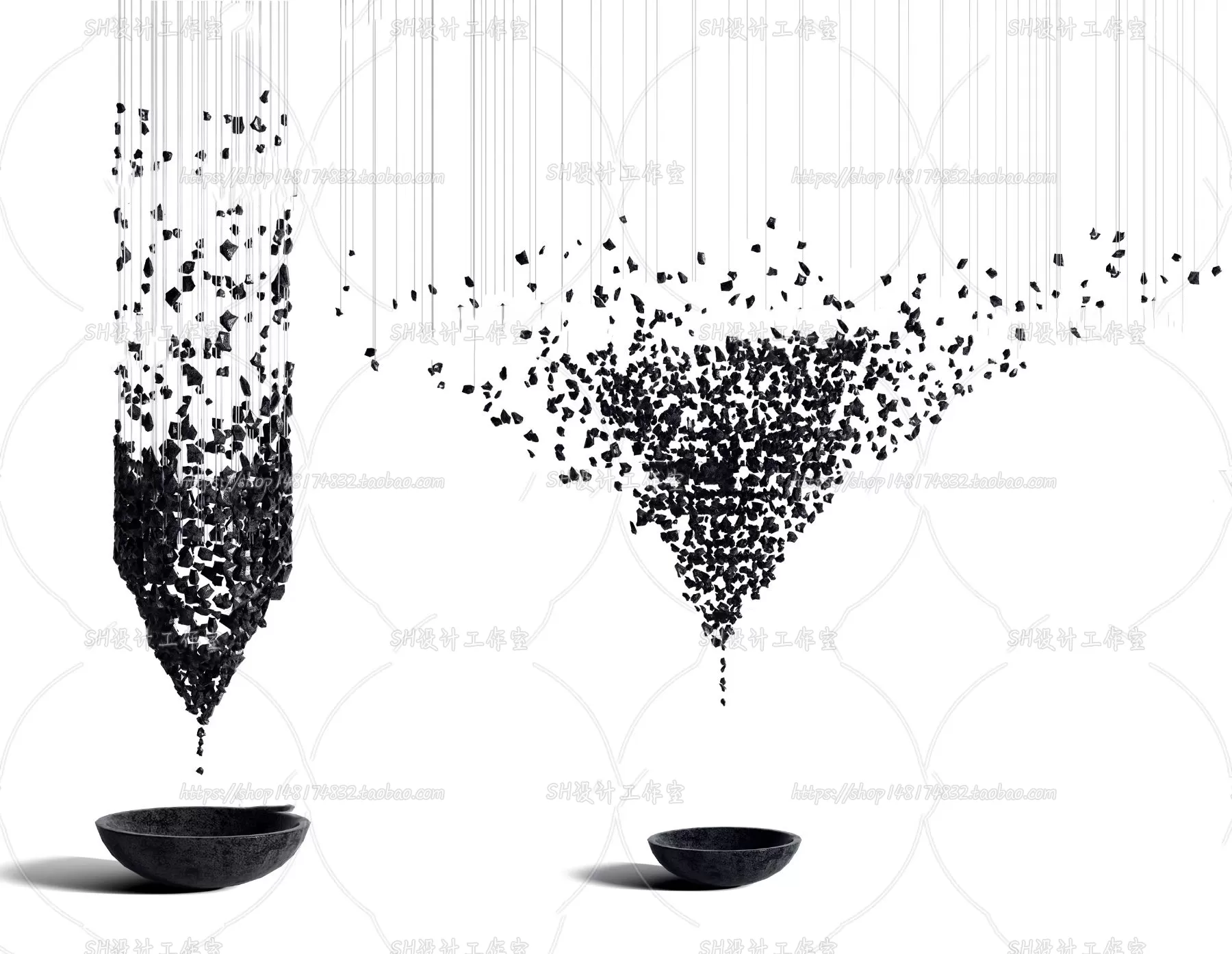 Lights – Chandelier 3D Models – 0079