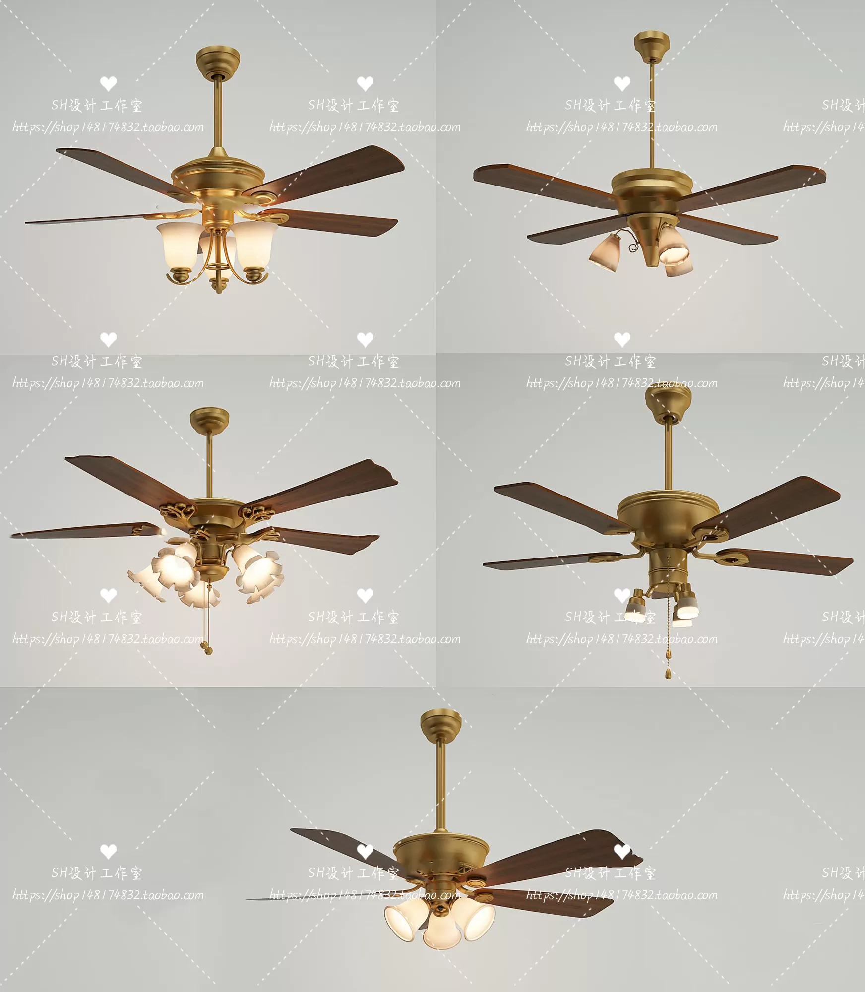 Lights – Chandelier 3D Models – 0152