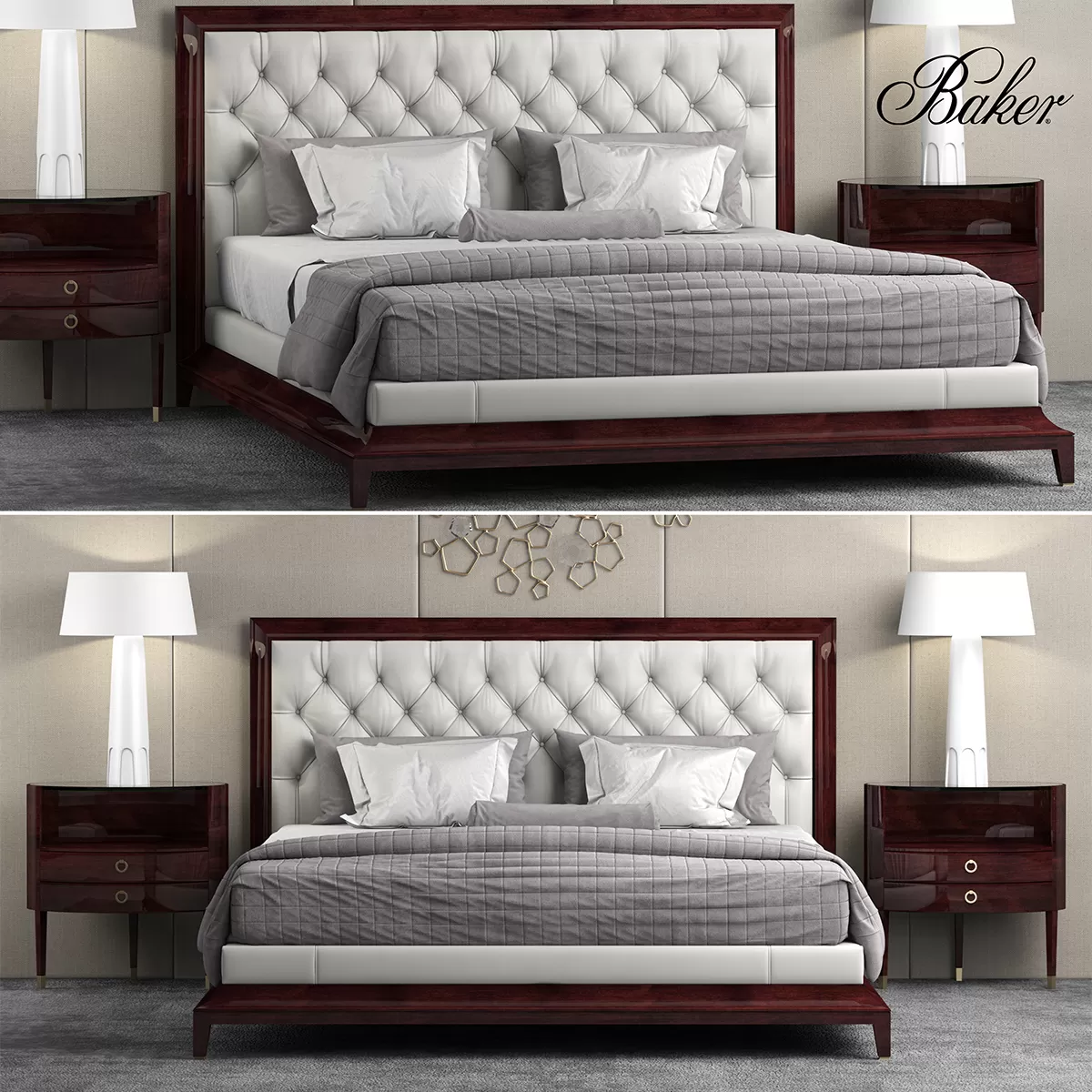 Bed baker MODERNE PLATFORM BED – 207591