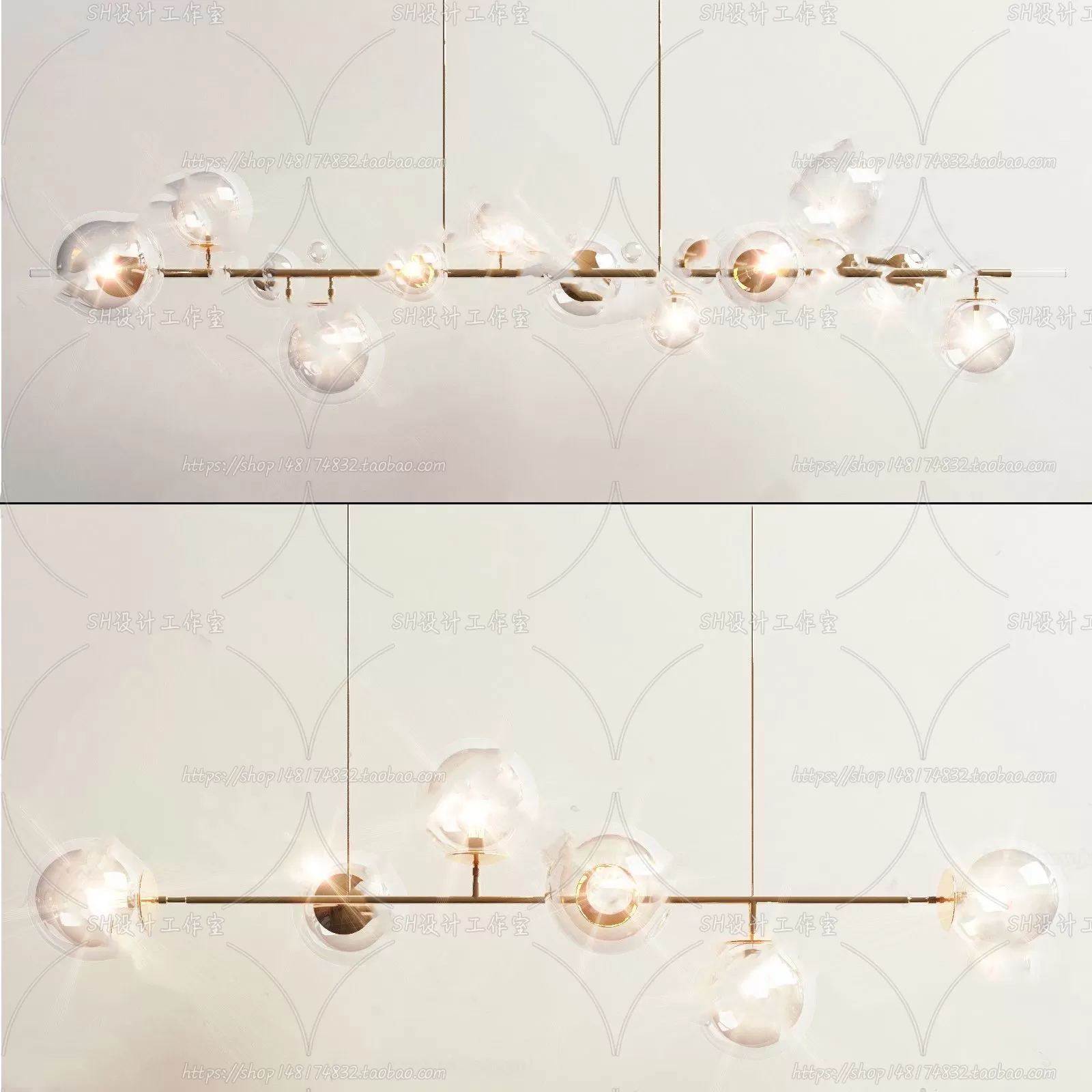 Lights – Chandelier 3D Models – 0295