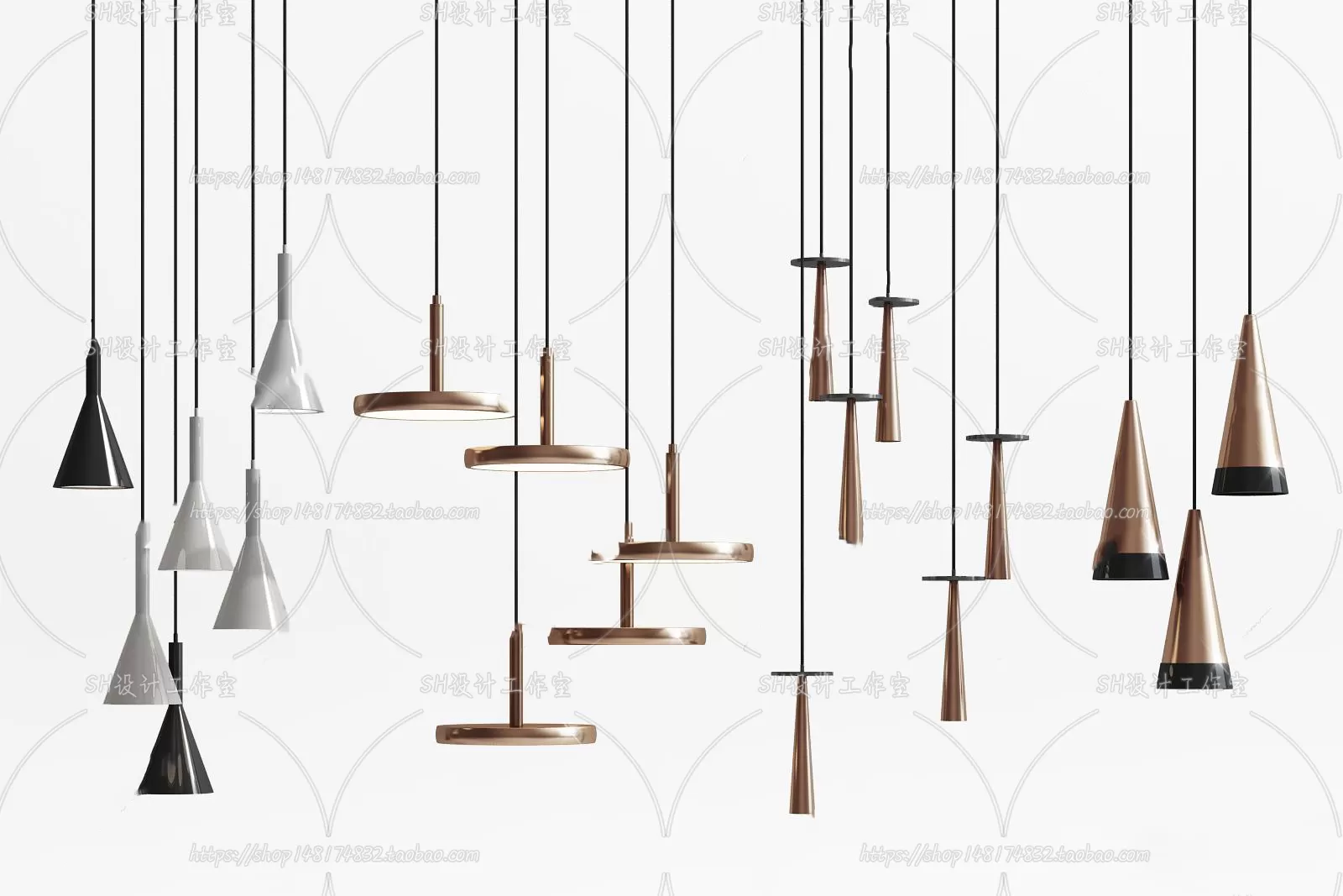 Lights – Chandelier 3D Models – 0319